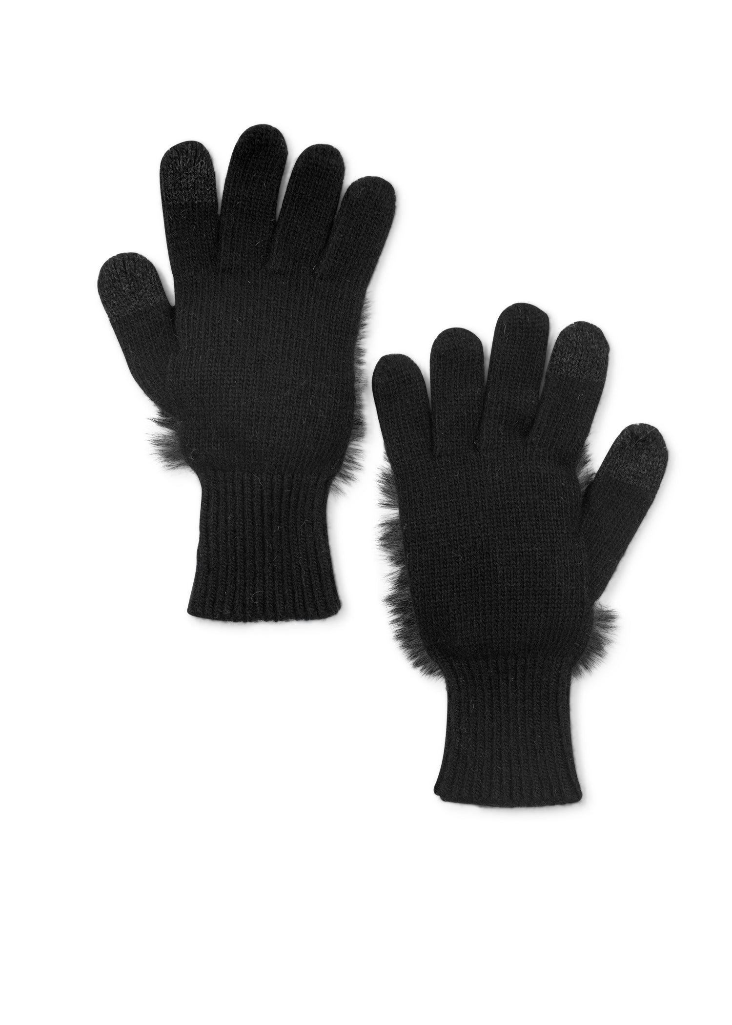 Chalet Fluff Texting Glove Black