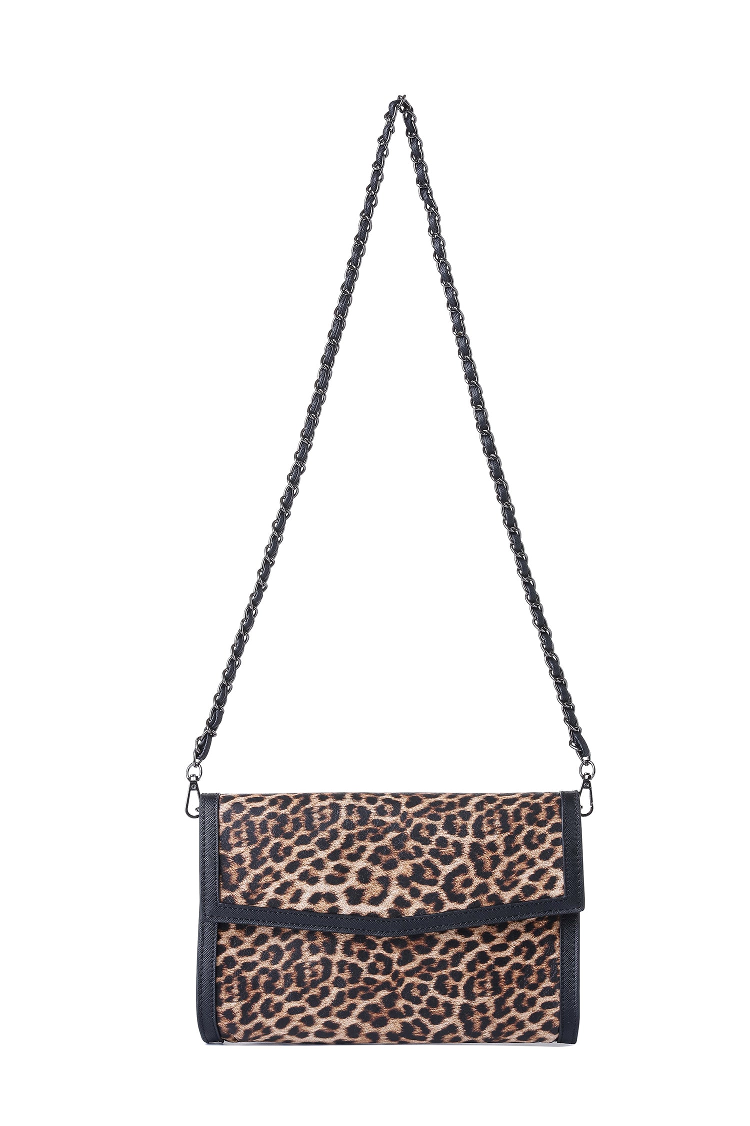 Beth Cheetah Clutch