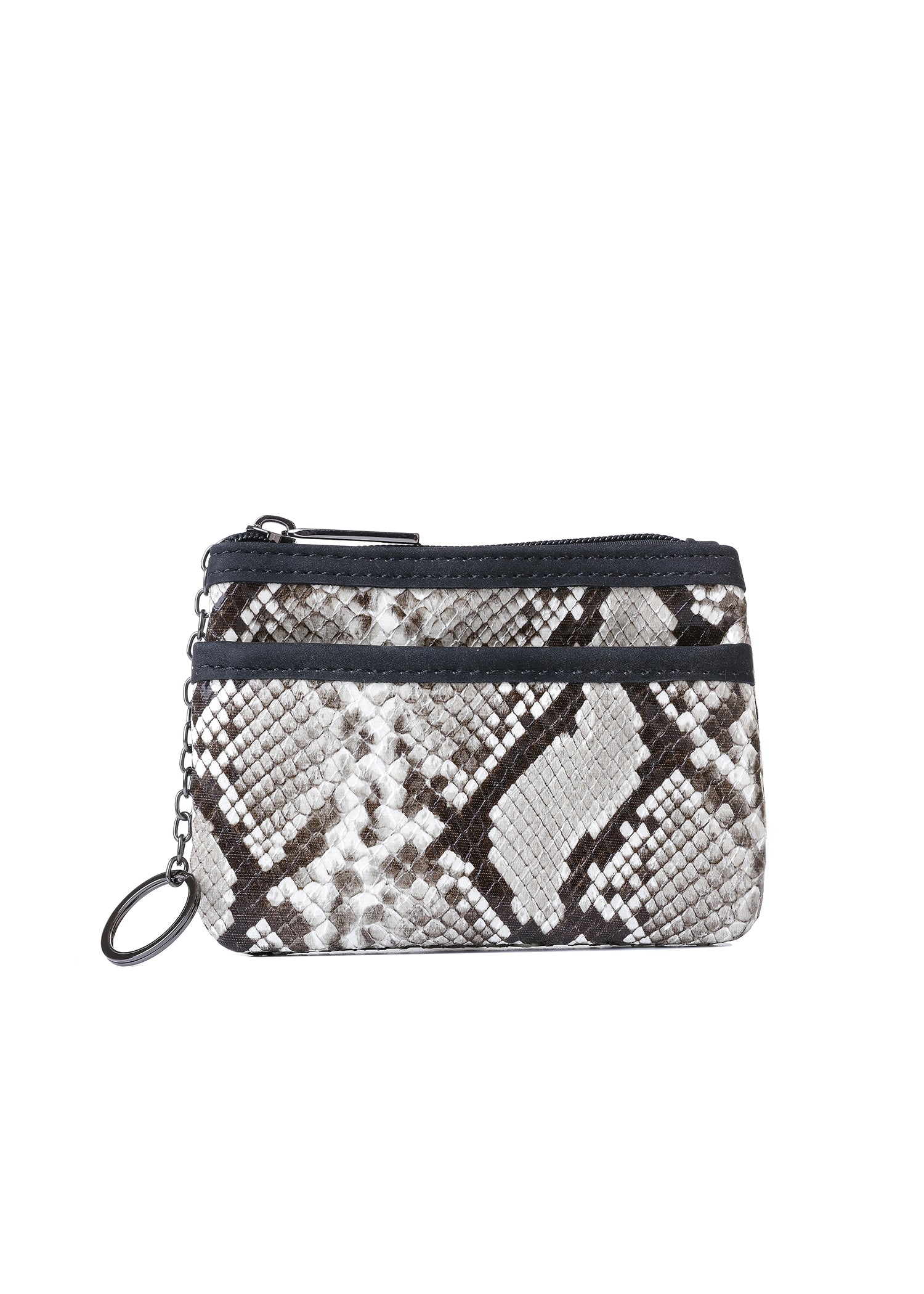 Max Natural Python Card Case