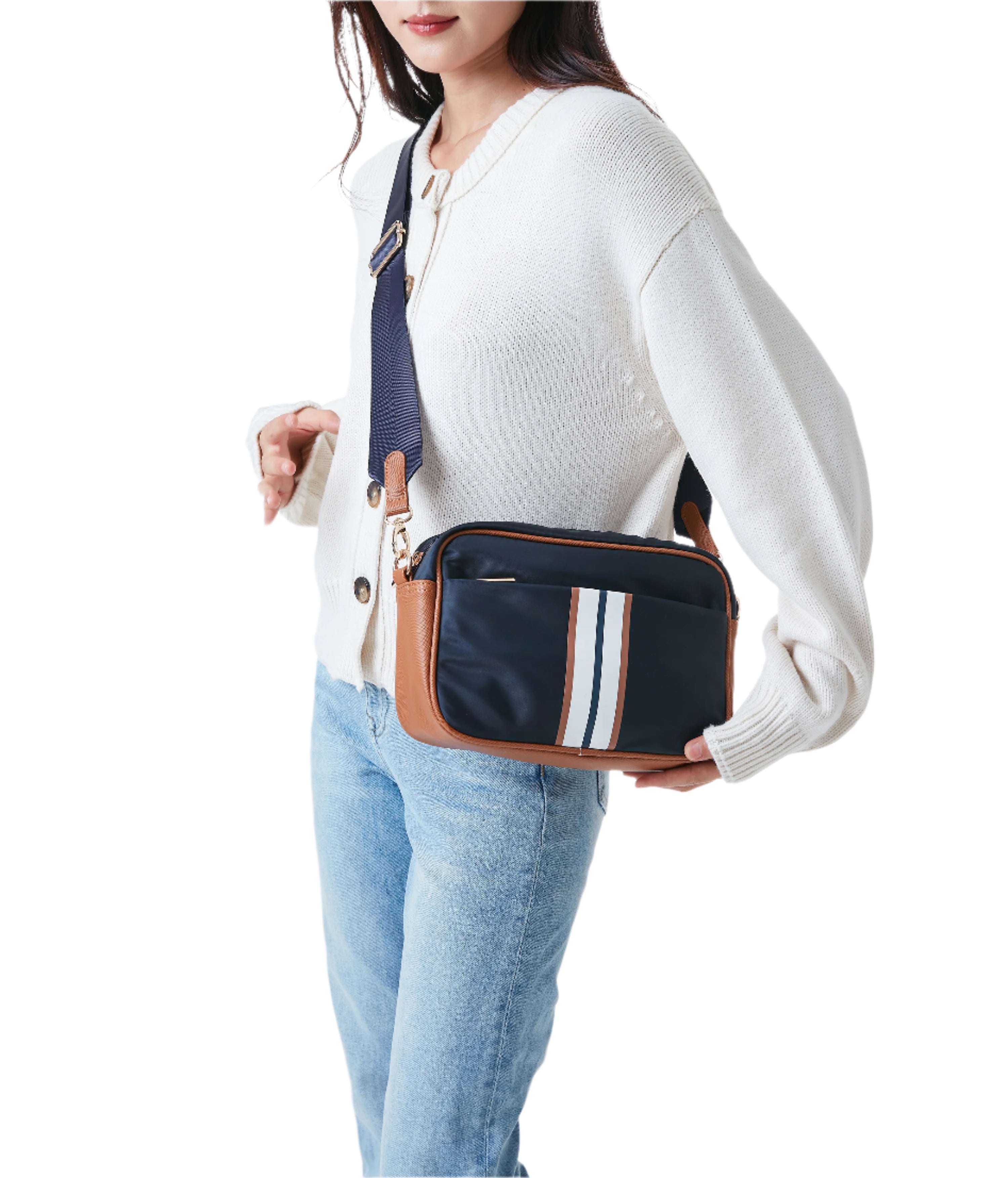 Noa Sailor Nylon Camera Crossbody