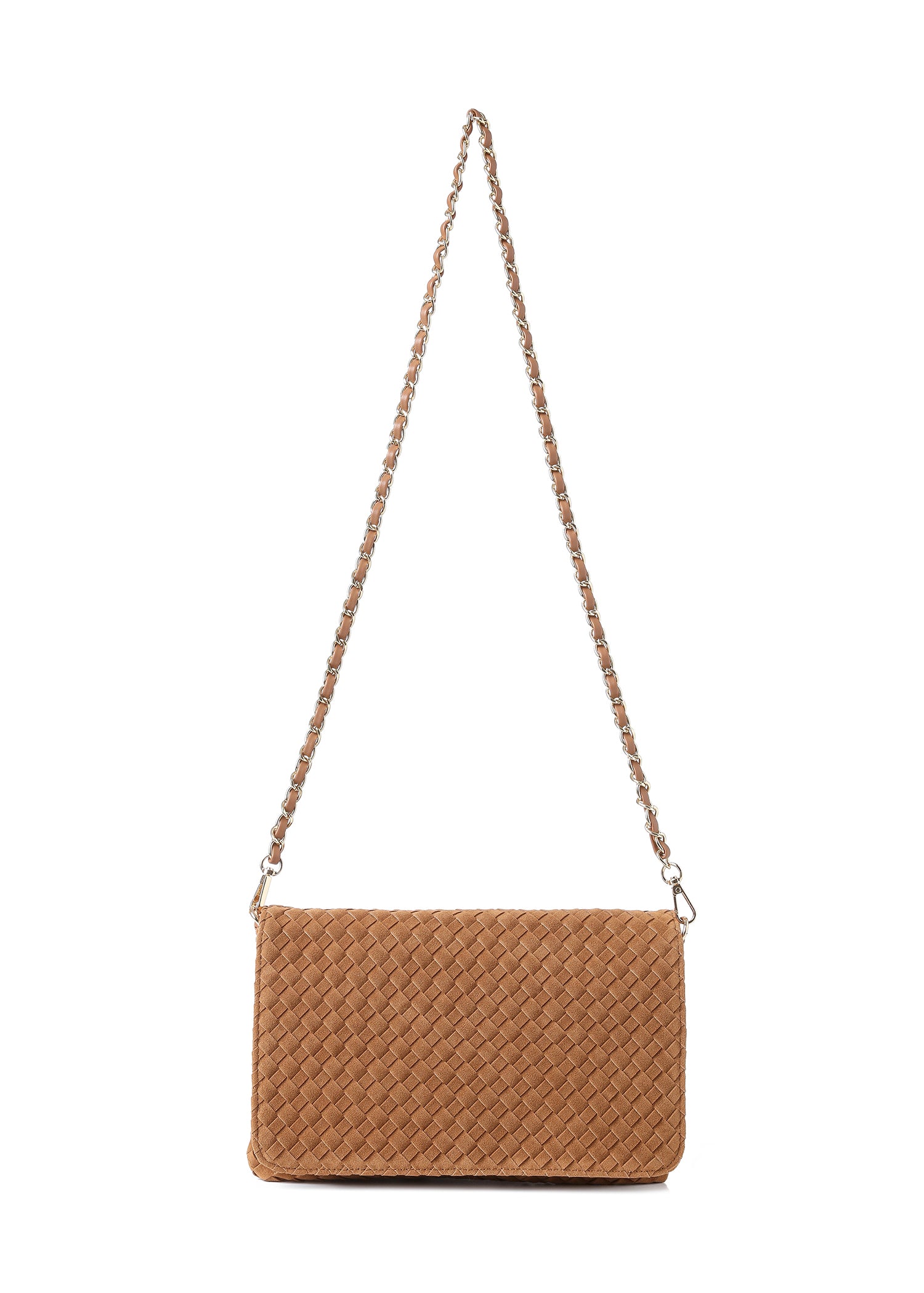 Lexi Woven Saddle Crossbody