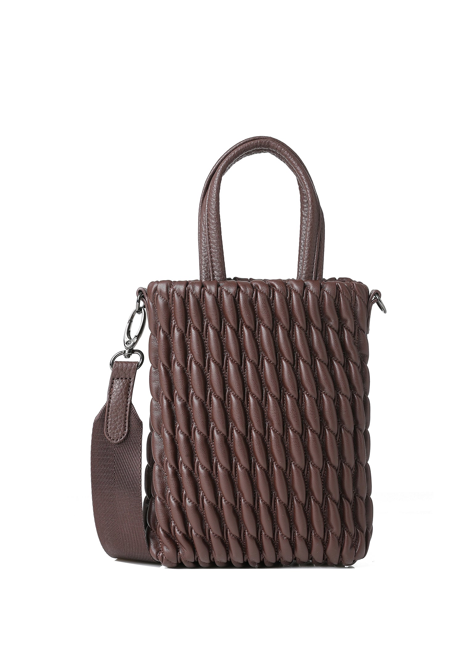 Mila Chocolate Phone Crossbody Bag