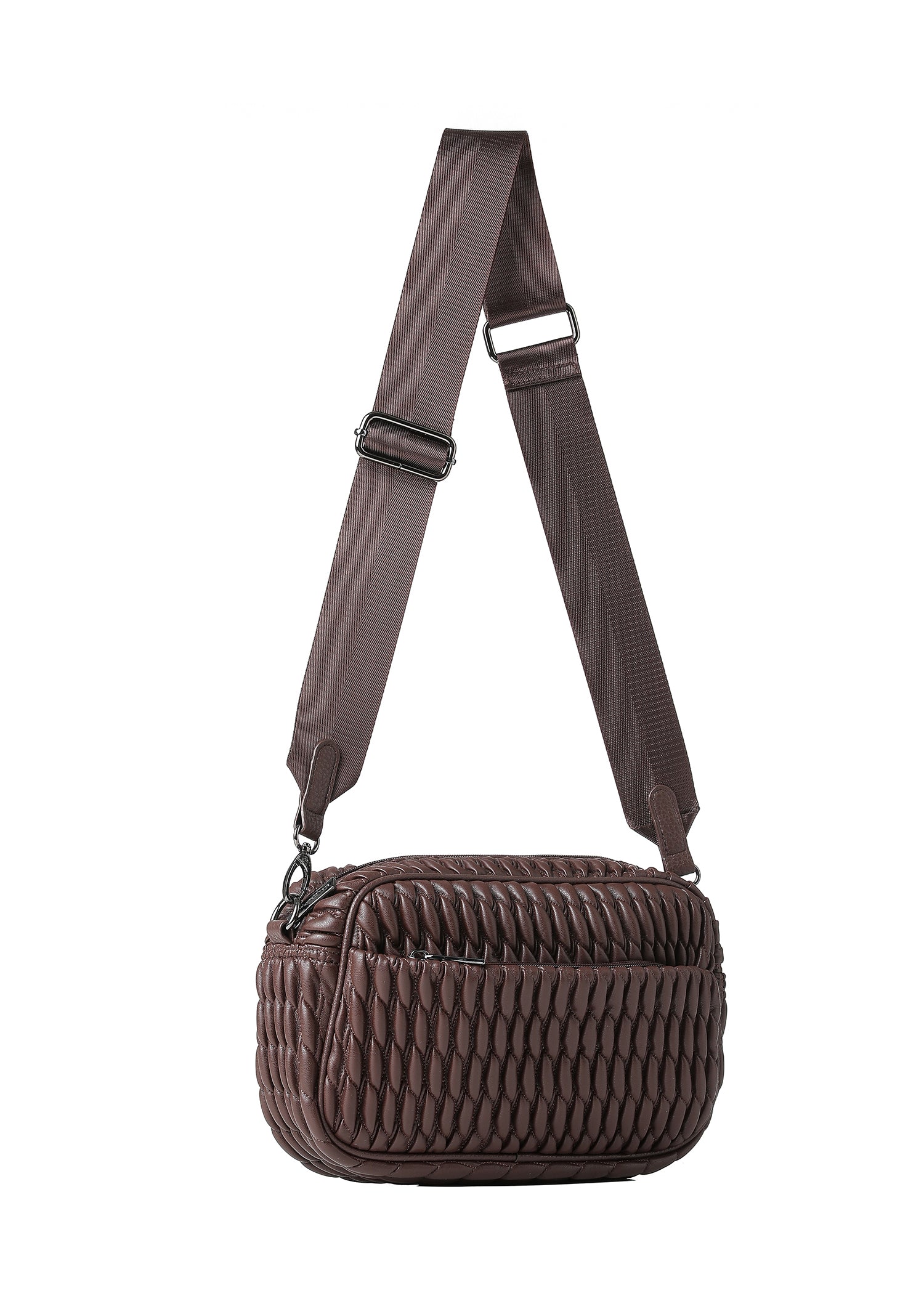 Noa Chocolate Cargo Camera Crossbody