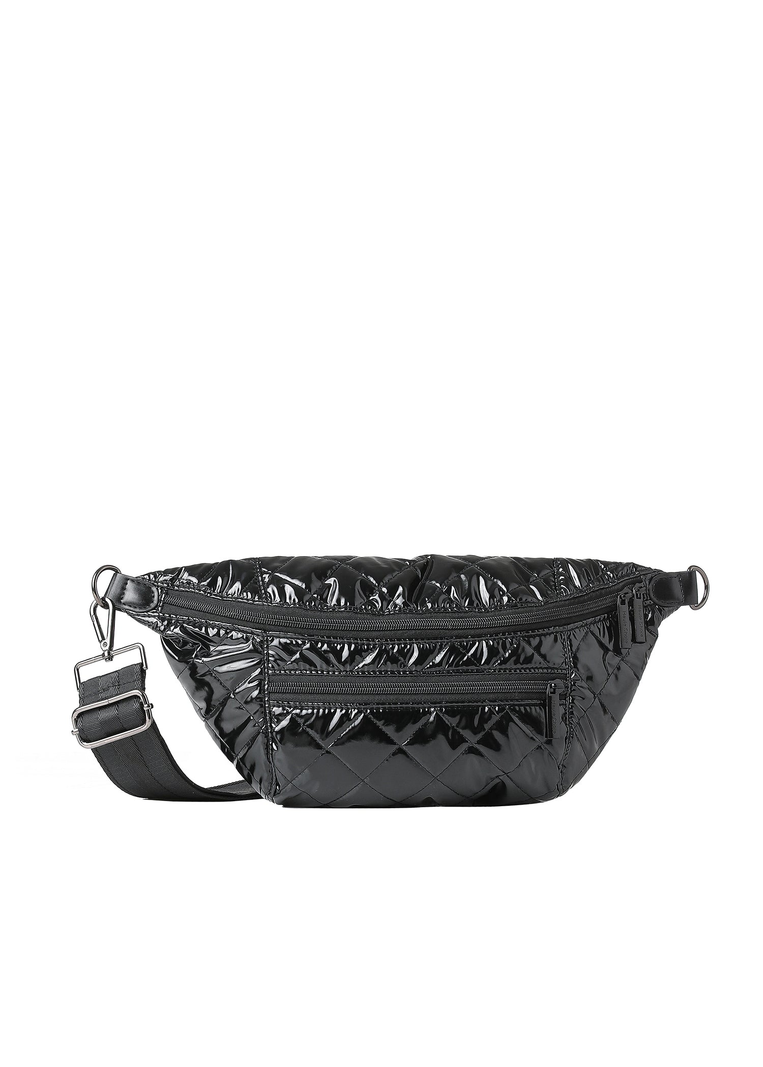 The Emily Noir Puffer Sling Bag