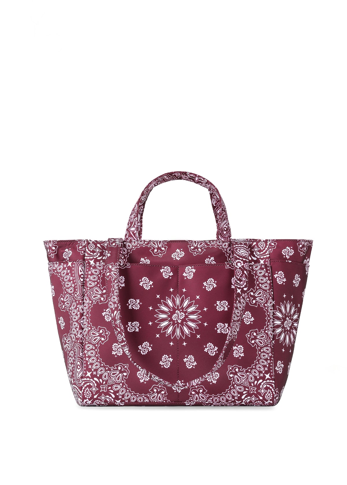 Hayden Burgundy Bandana Tote