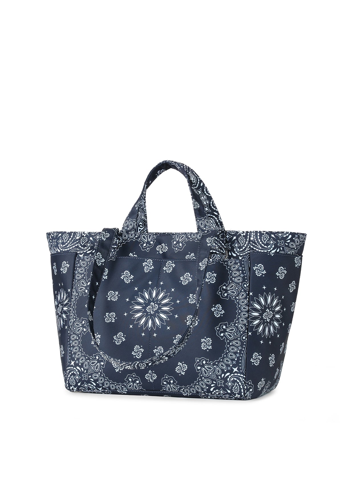 Hayden Navy Bandana Tote