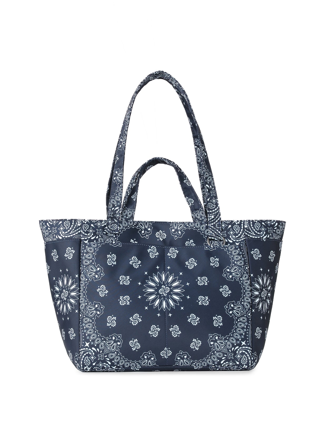 Hayden Navy Bandana Tote