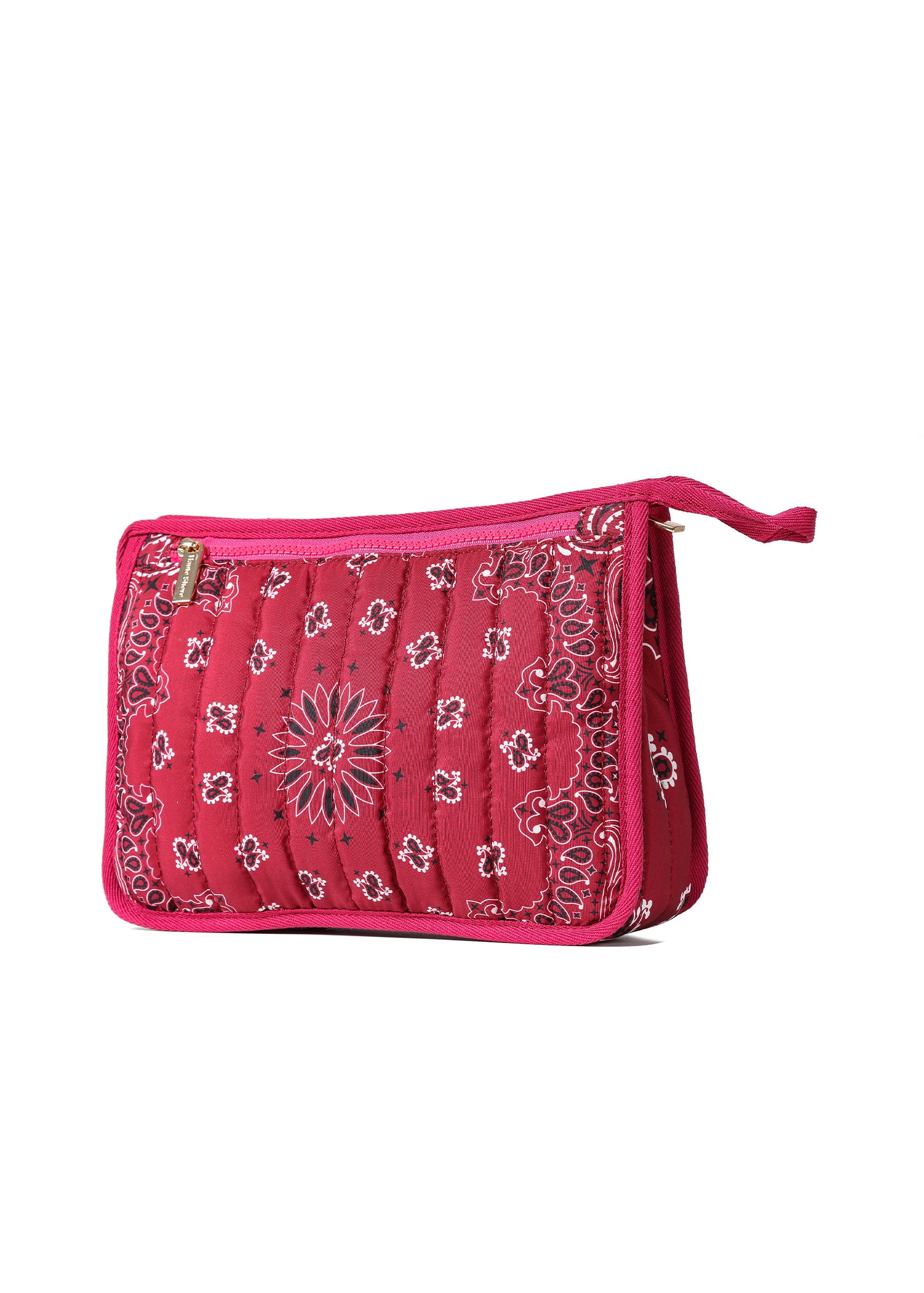 Beau Burgundy Bandana Pouch
