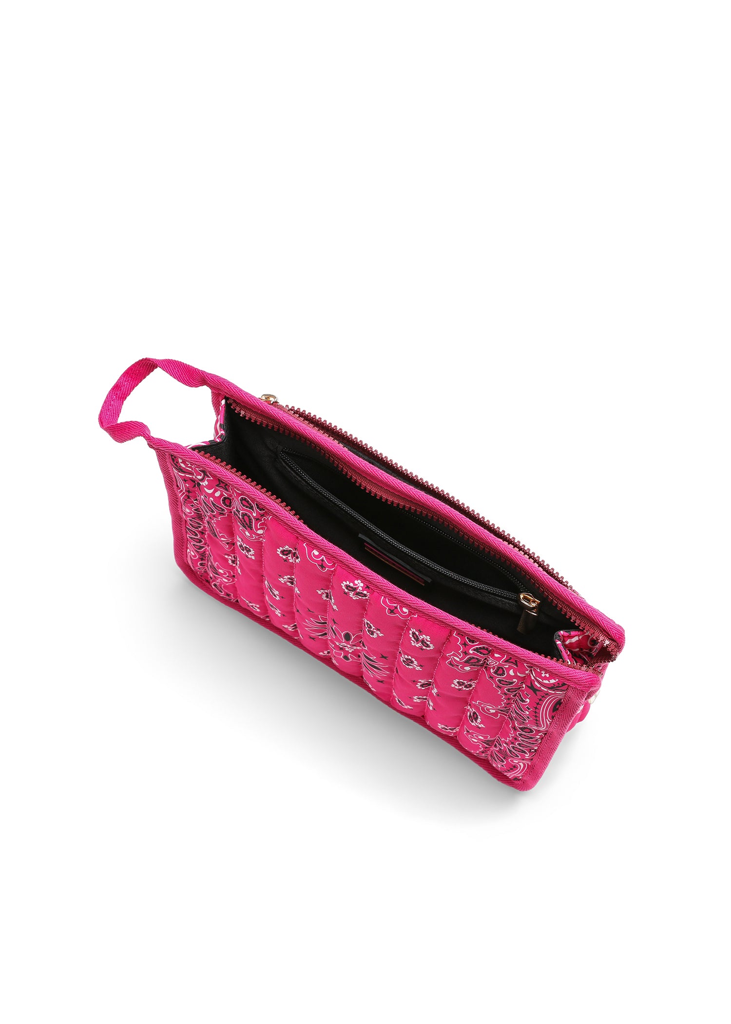 Beau Pink Bandana Pouch with Monogram
