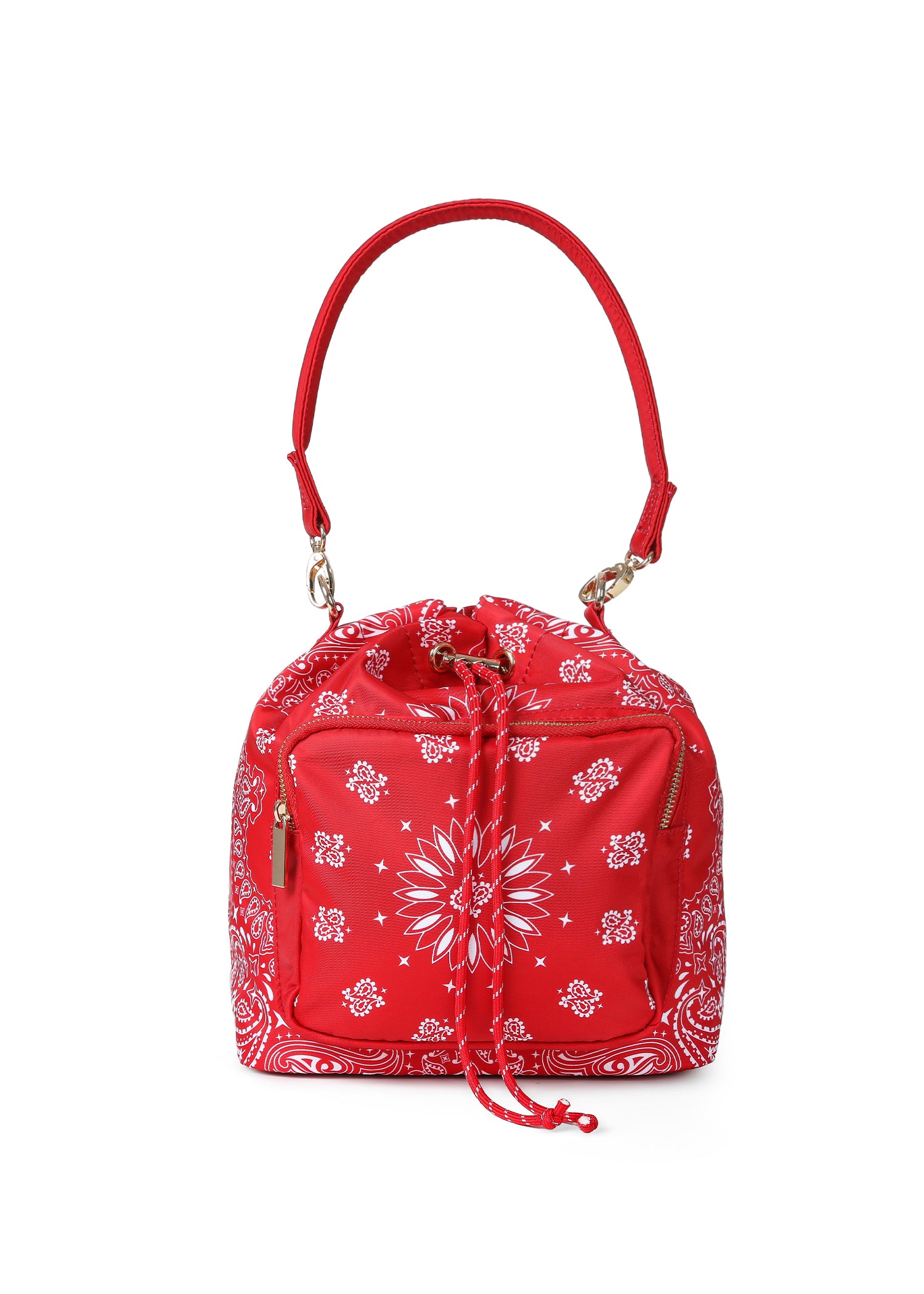 Harley Red Bandana Bucket Bag