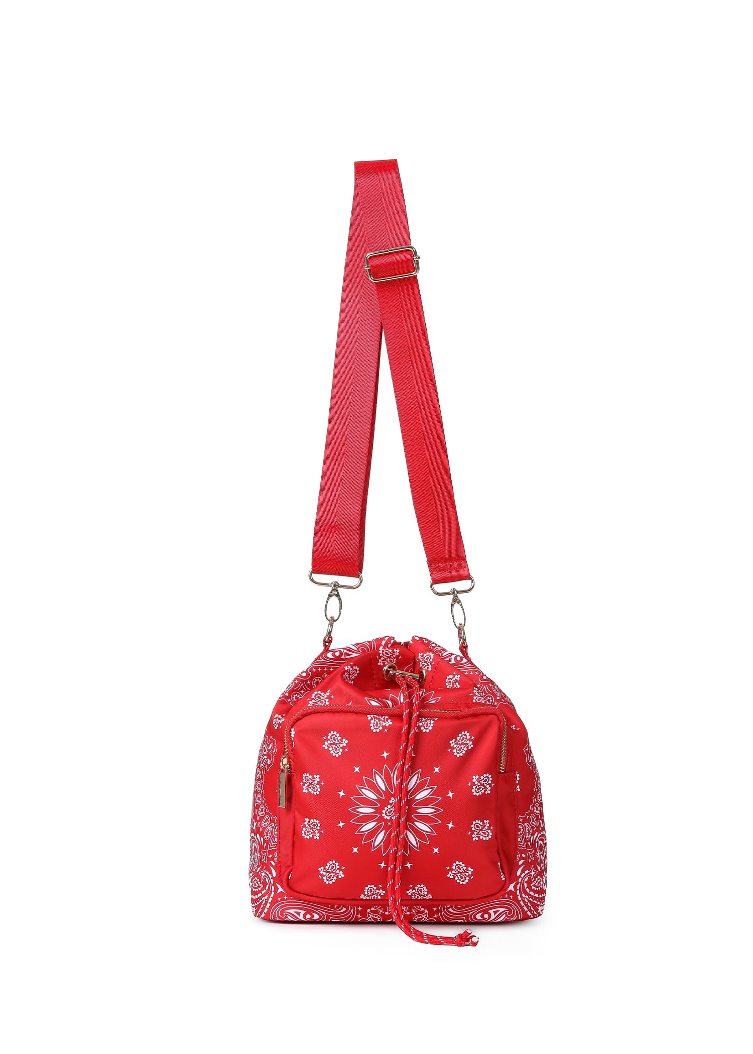 Harley Red Bandana Bucket Bag