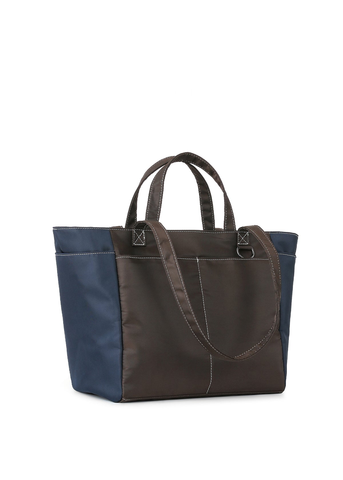Hayden Brown/Navy Tote