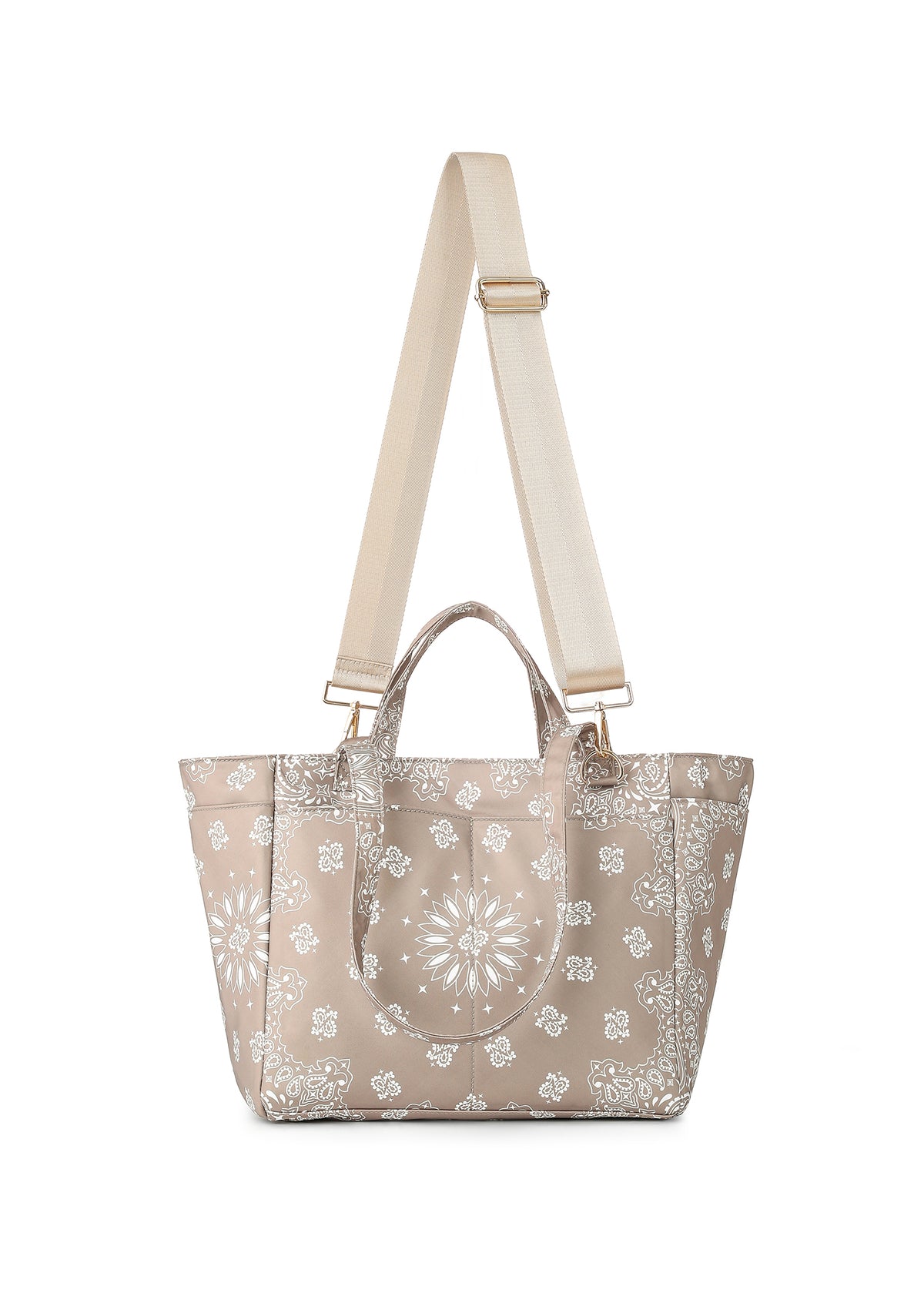 Hayden Mocha Bandana Tote