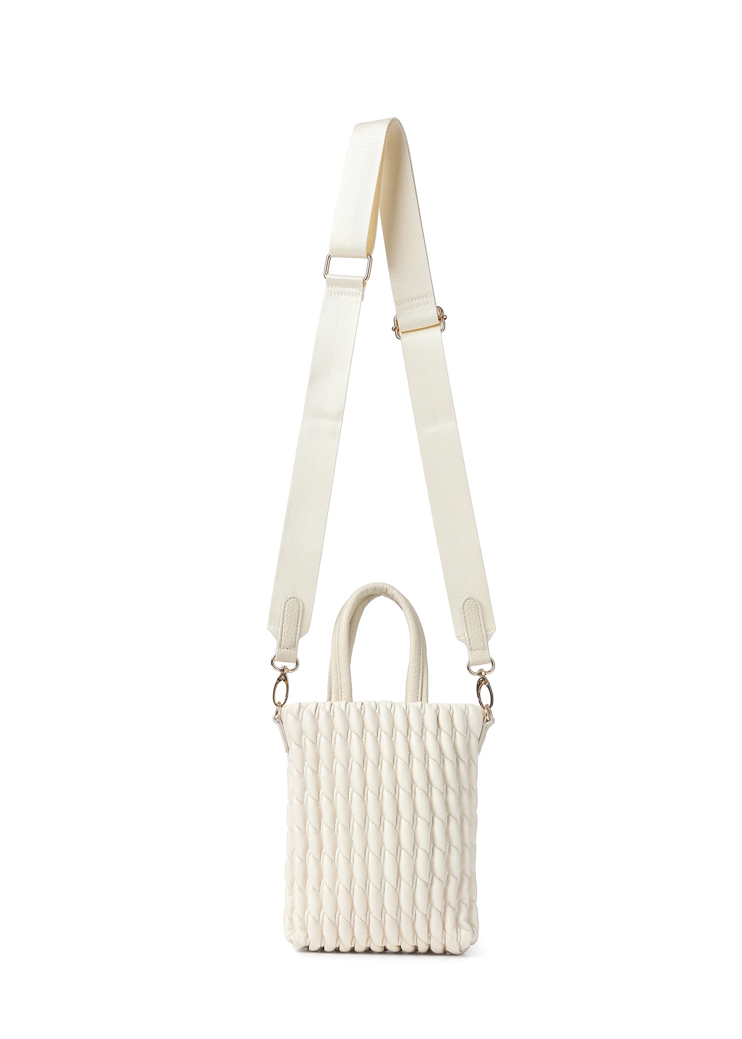 Mila Ecru Phone Crossbody Bag