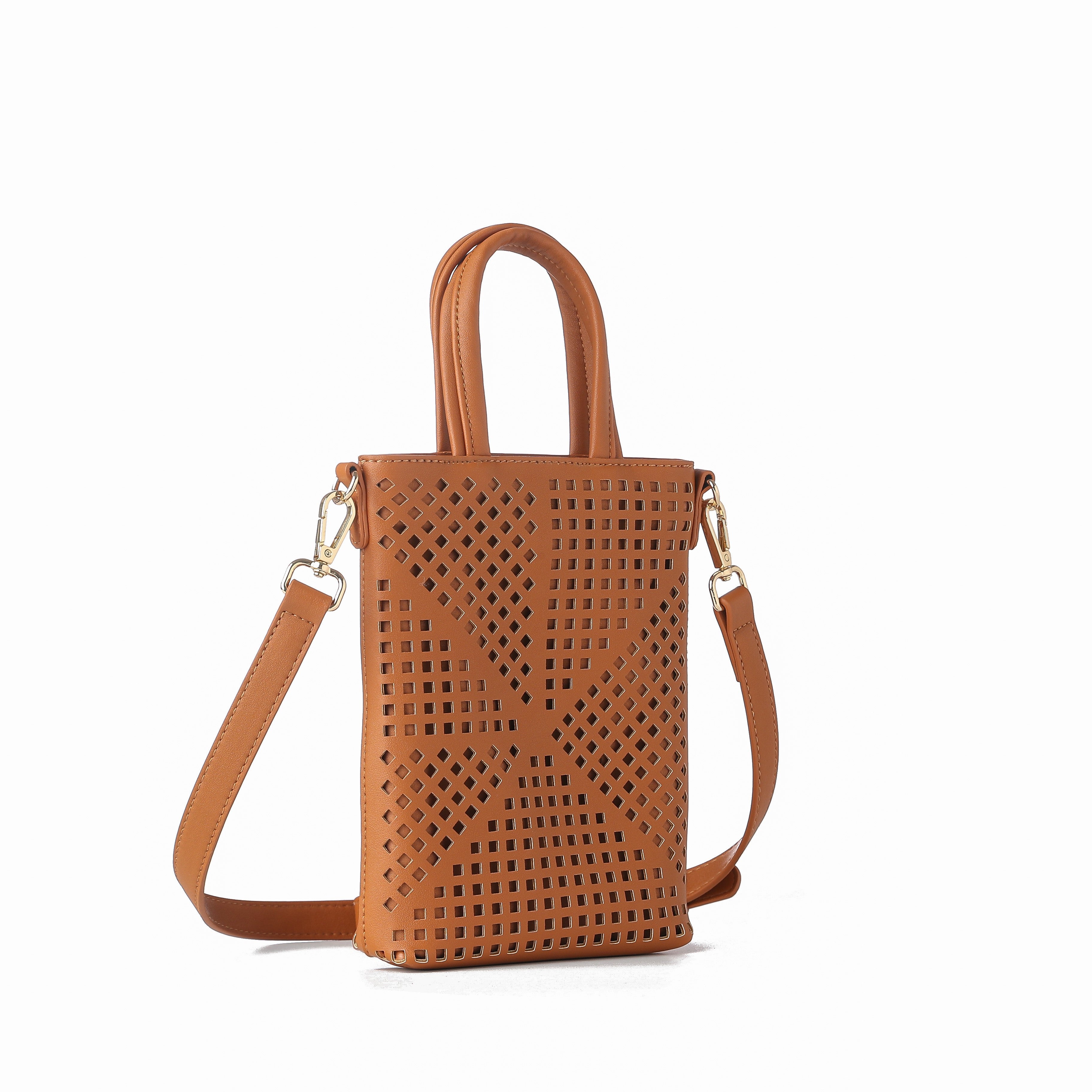 Mila Peanut Phone Crossbody Bag