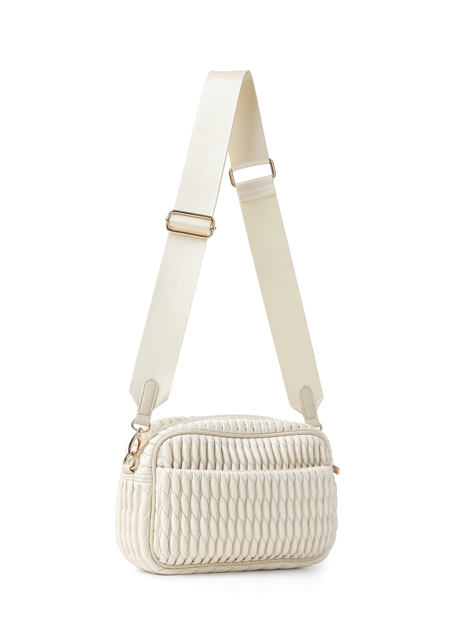 Noa Ecru Camera Crossbody