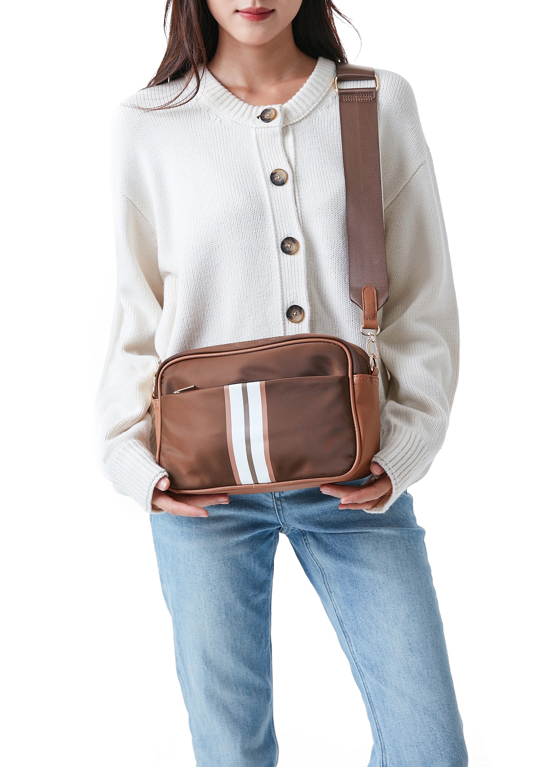 Noa Euro Nylon Camera Crossbody
