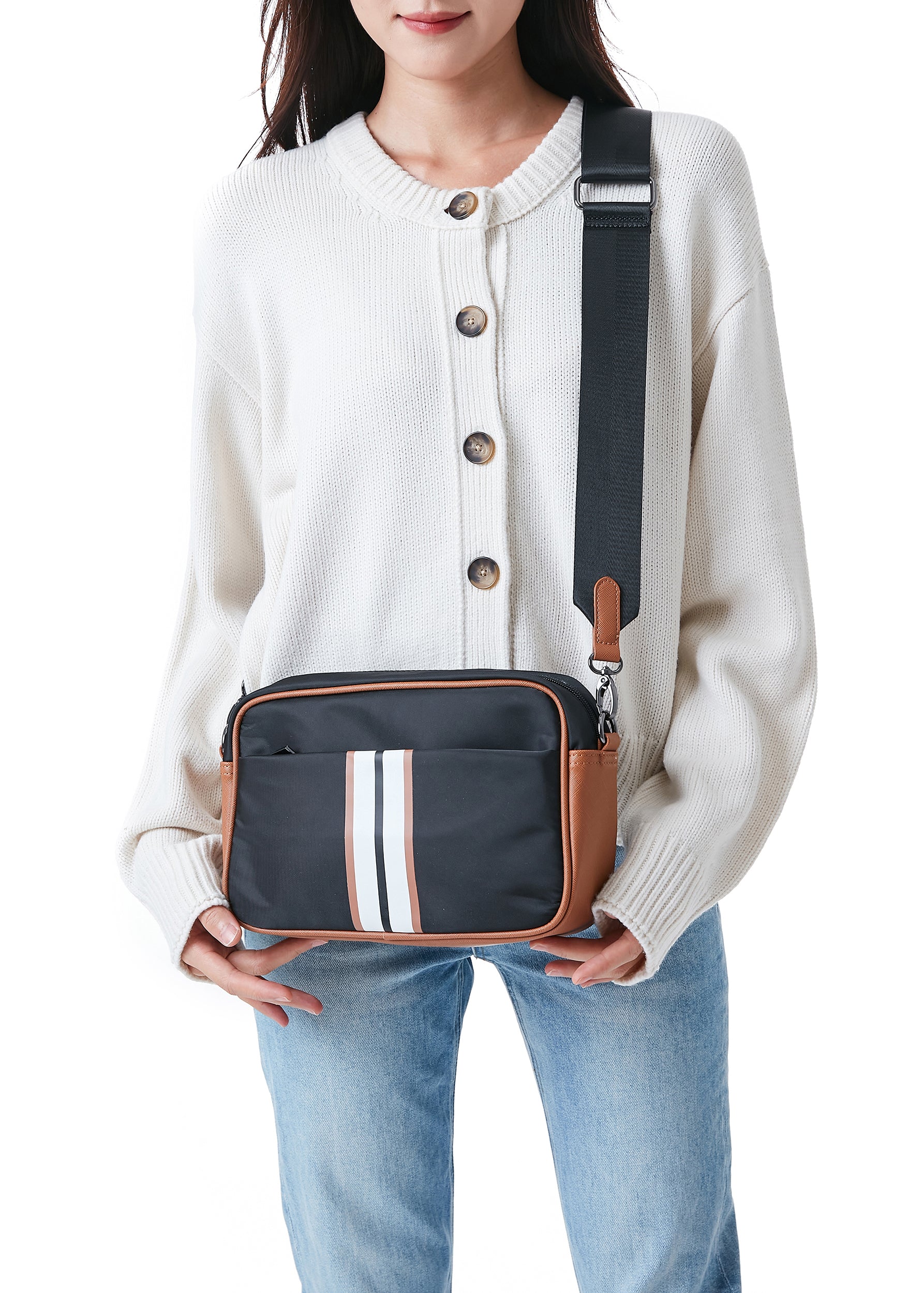 Noa Urban Nylon Camera Crossbody