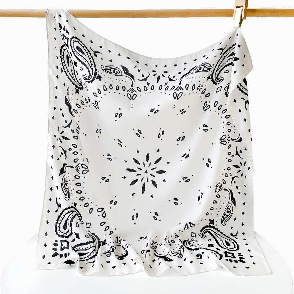 Bandana Scarf White