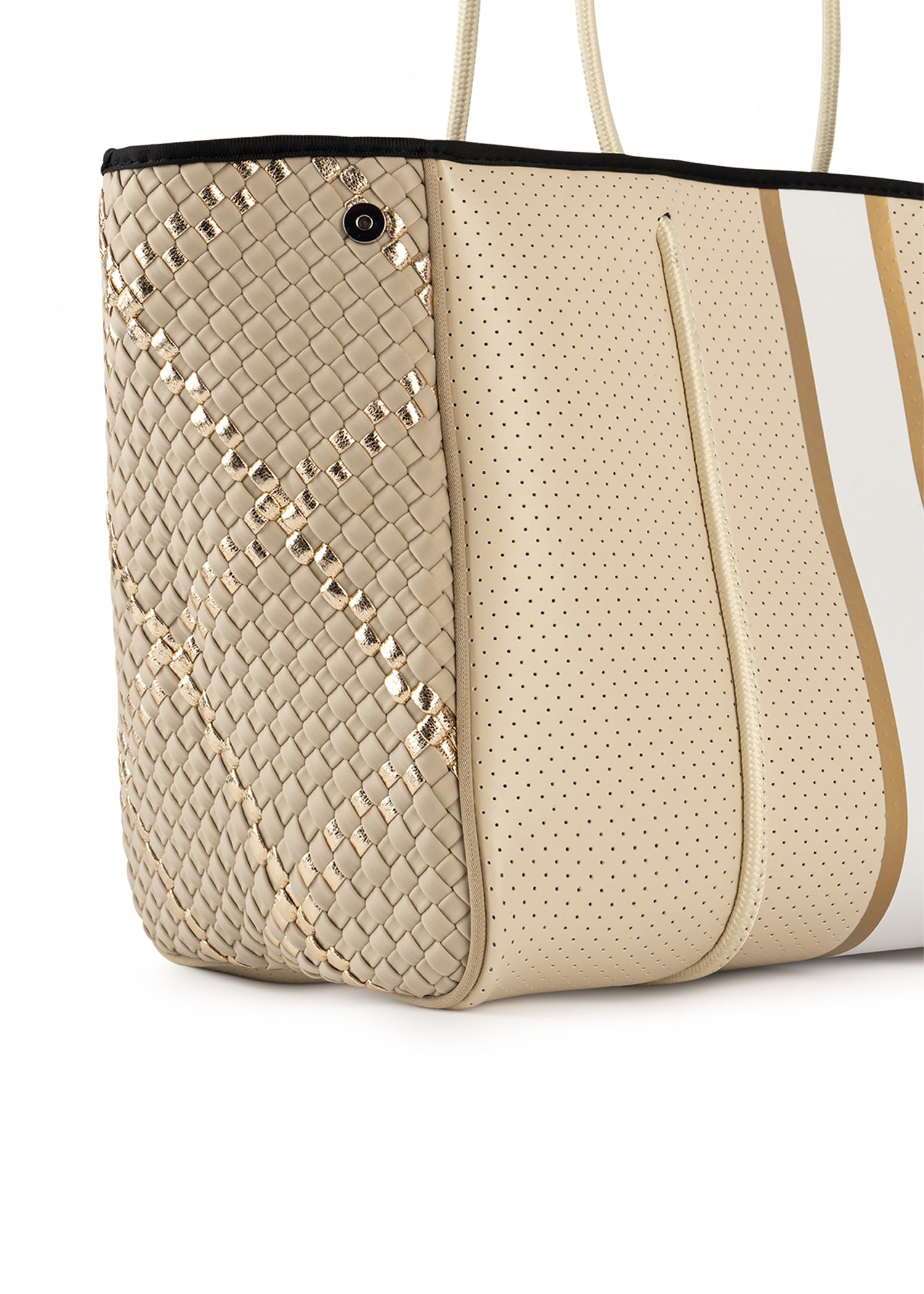 Greyson Dune Woven Neoprene Tote