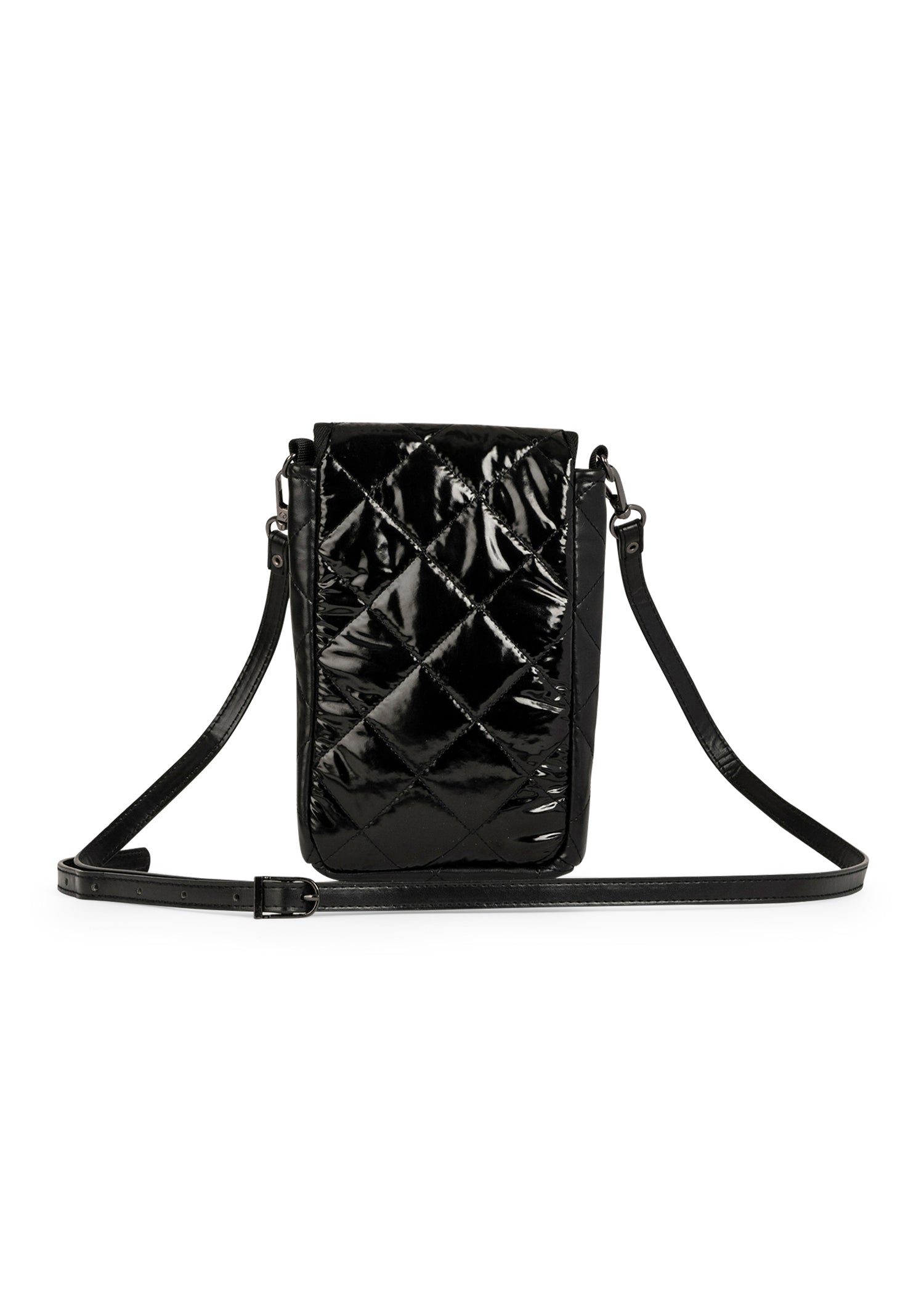 Riley Noir Phone Flap Crossbody