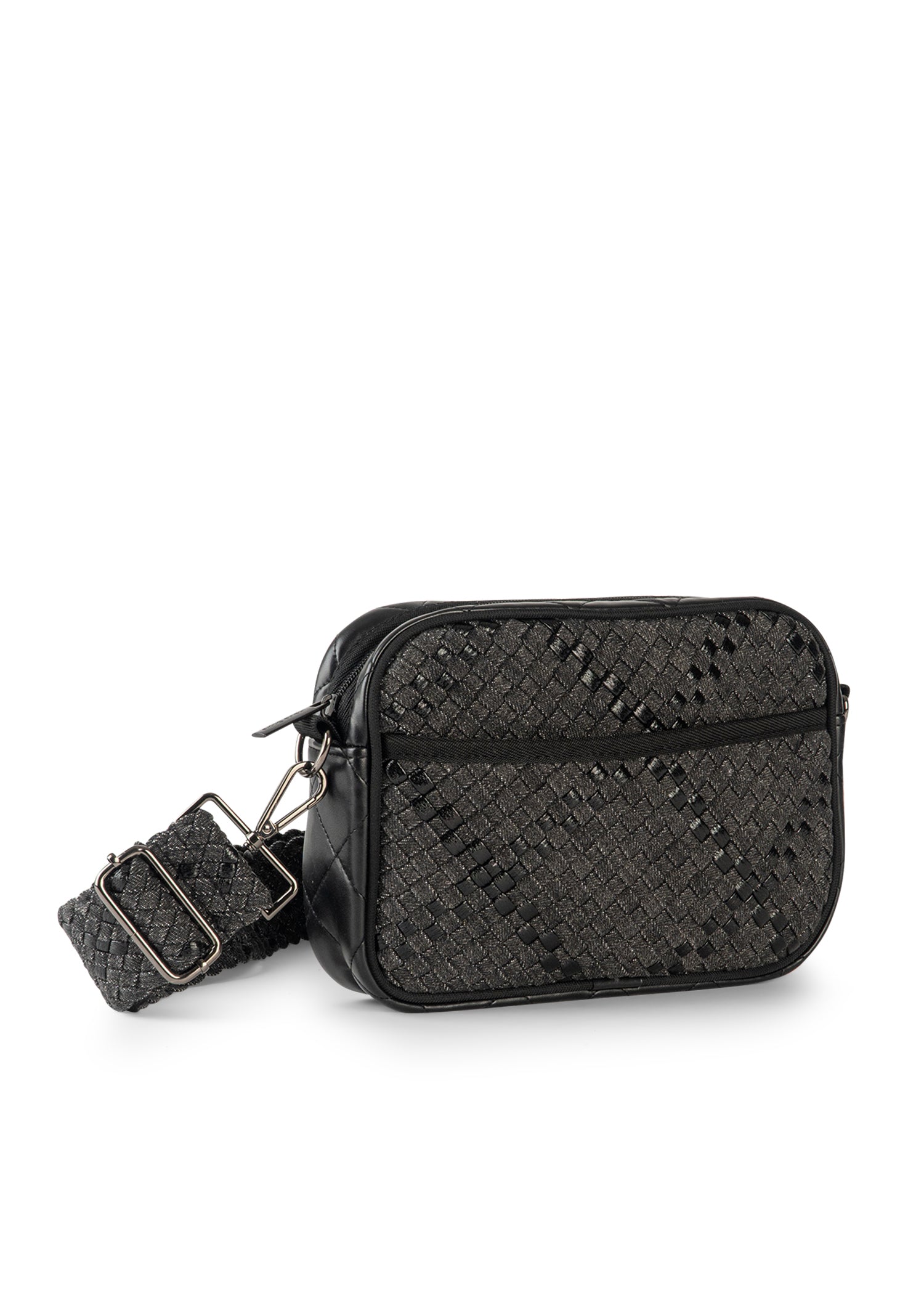 Drew Edge Woven Crossbody-FINAL SALE