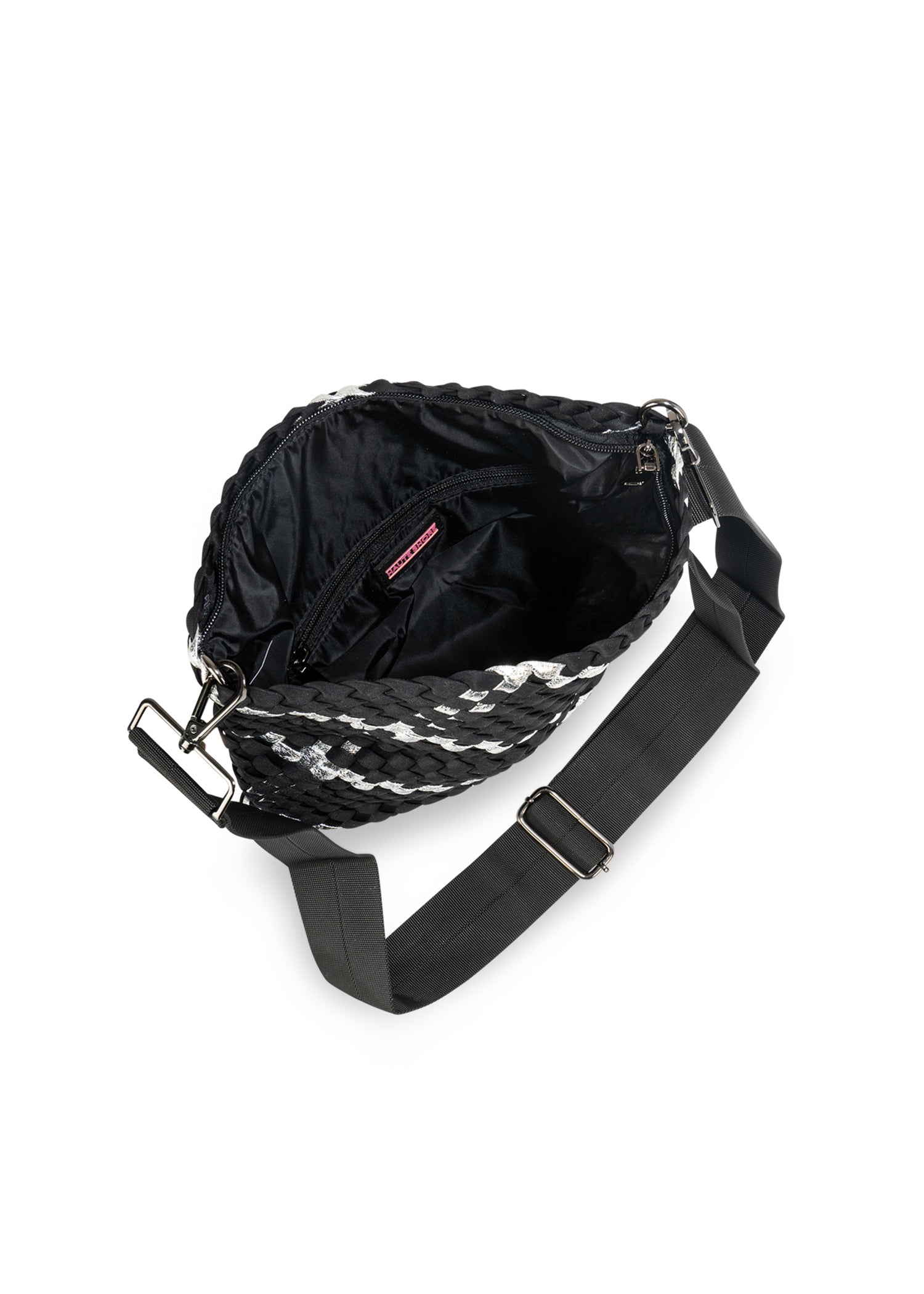 Val Uptown Convertible Woven Crossbody