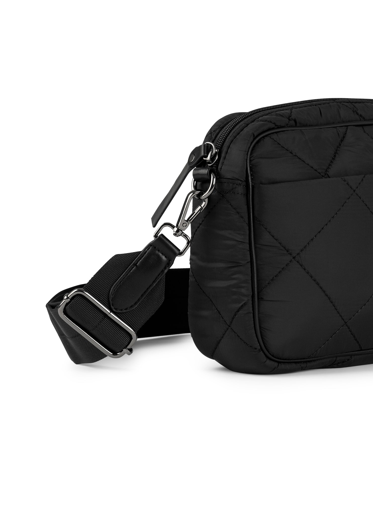 Noa Matte Puffer Cargo Camera Crossbody