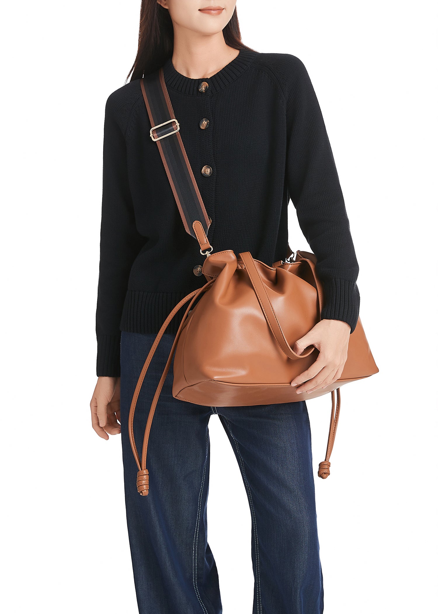 Reese Saddle Tote