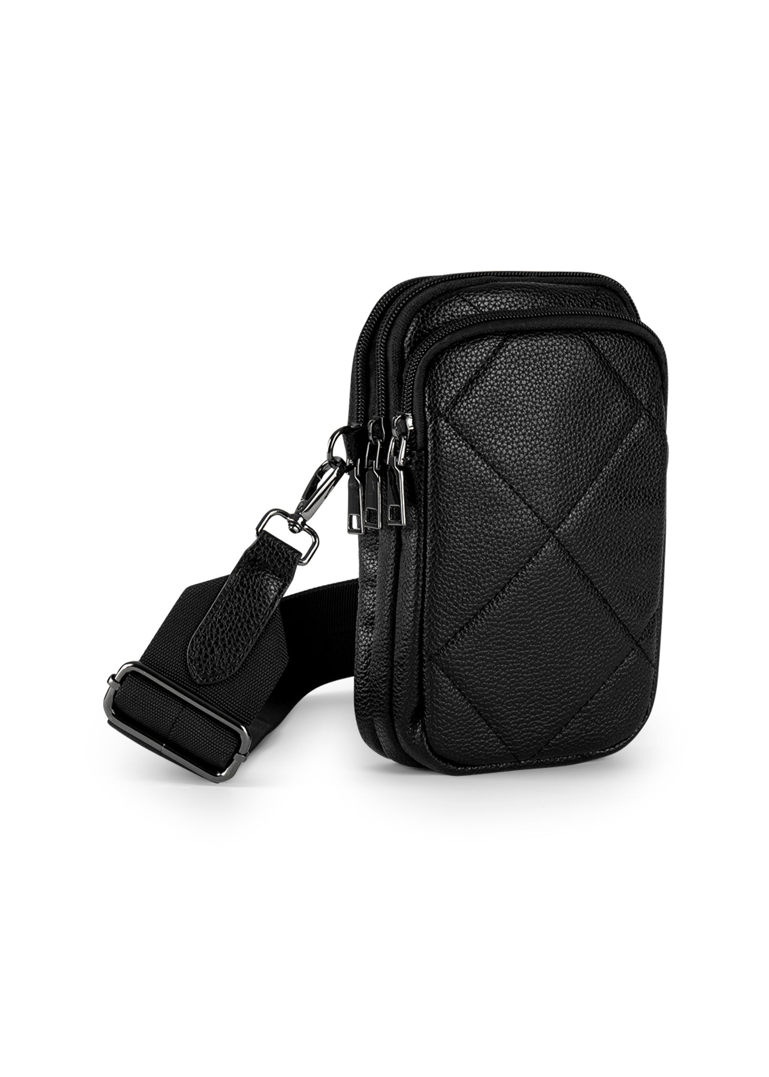 Atlas Solo Pebbled Cargo Phone Crossbody