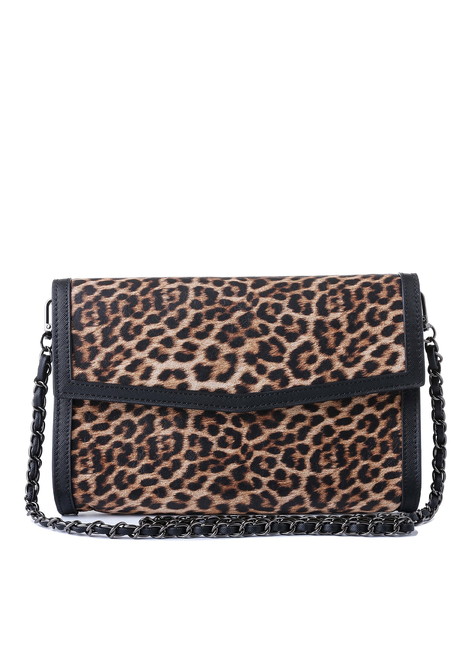 Beth Cheetah Clutch