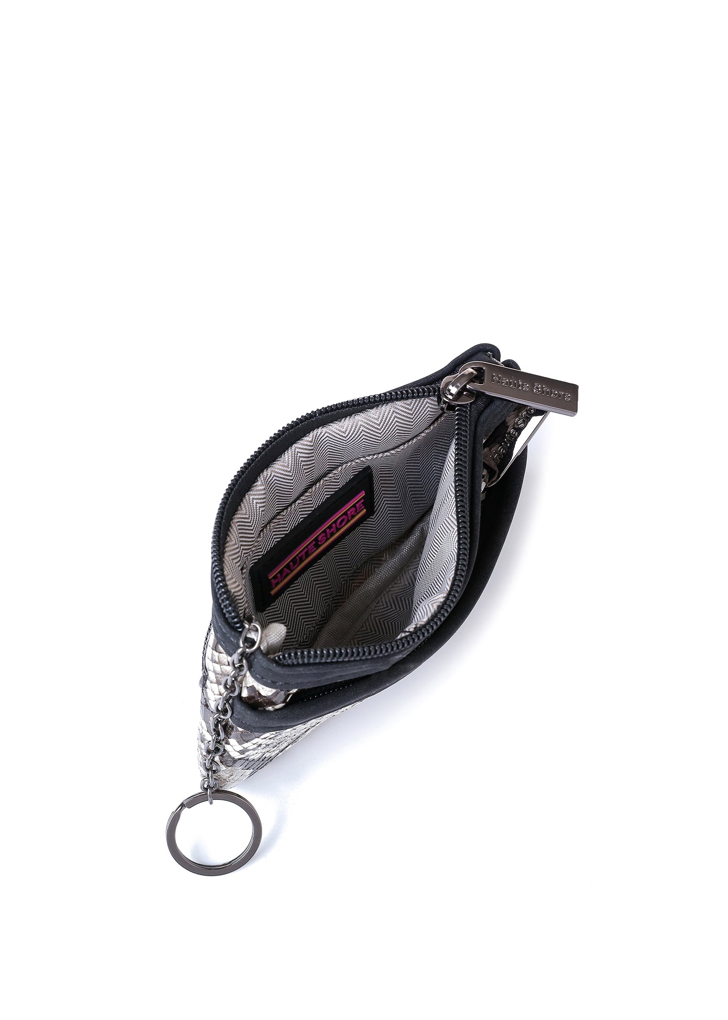 Max Natural Python Card Case