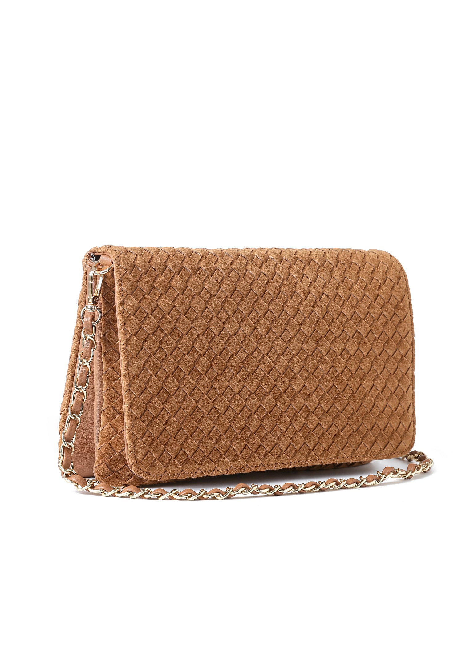 Lexi Woven Saddle Crossbody