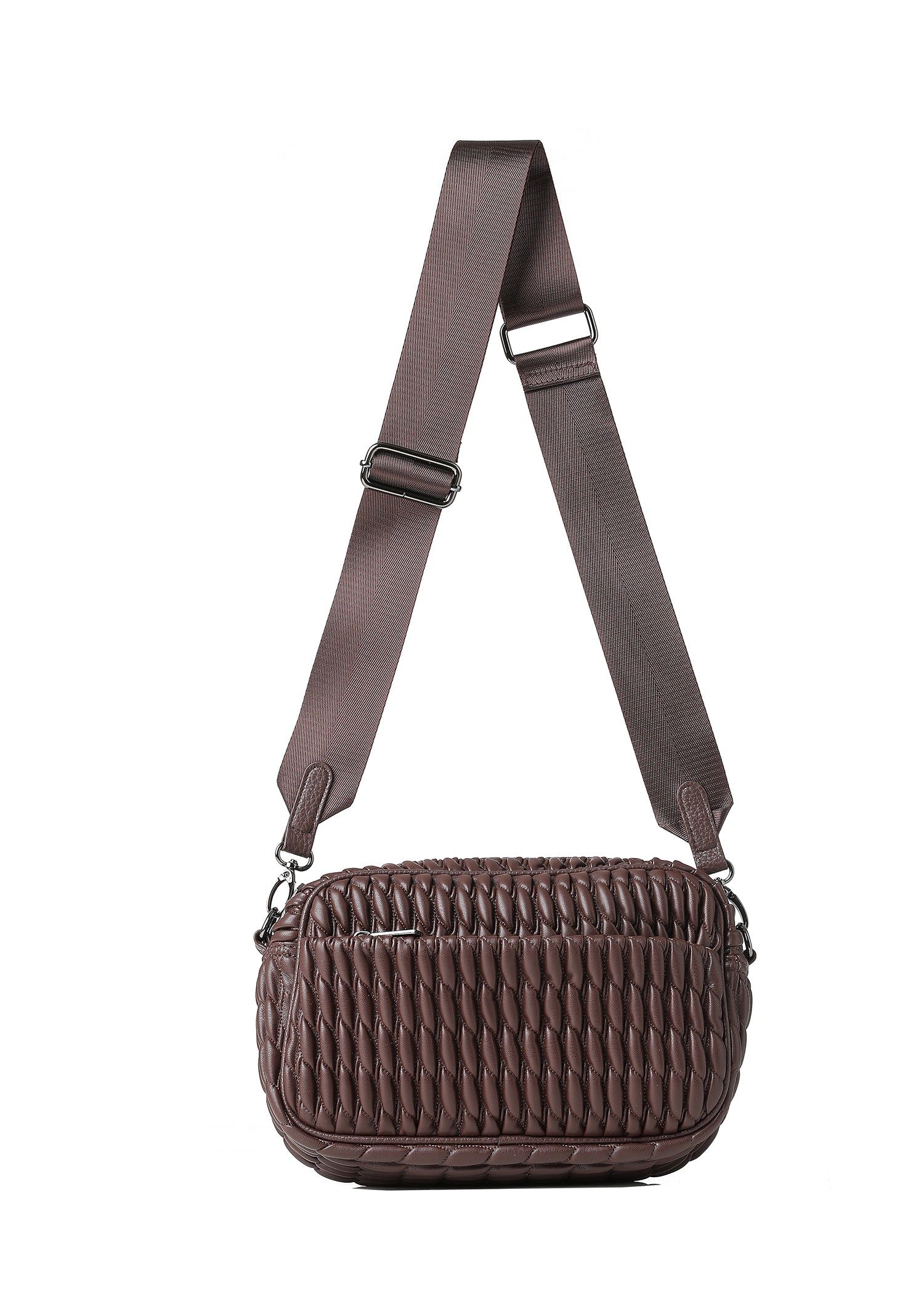 Noa Chocolate Cargo Camera Crossbody