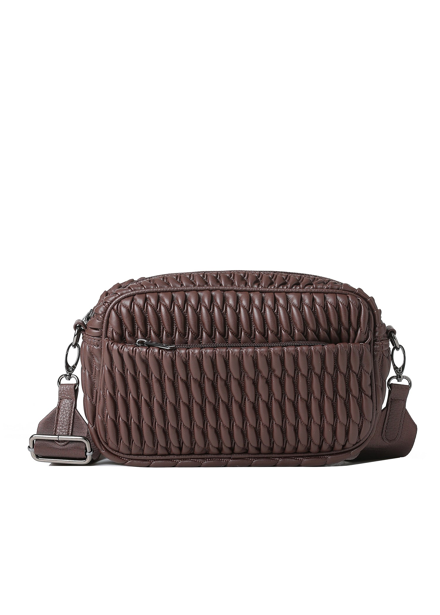 Noa Chocolate Cargo Camera Crossbody