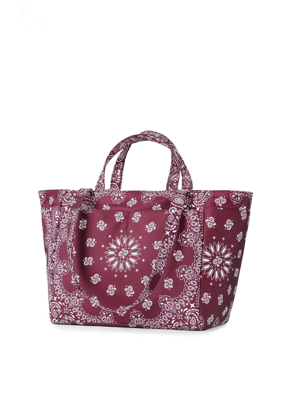 Hayden Burgundy Bandana Tote