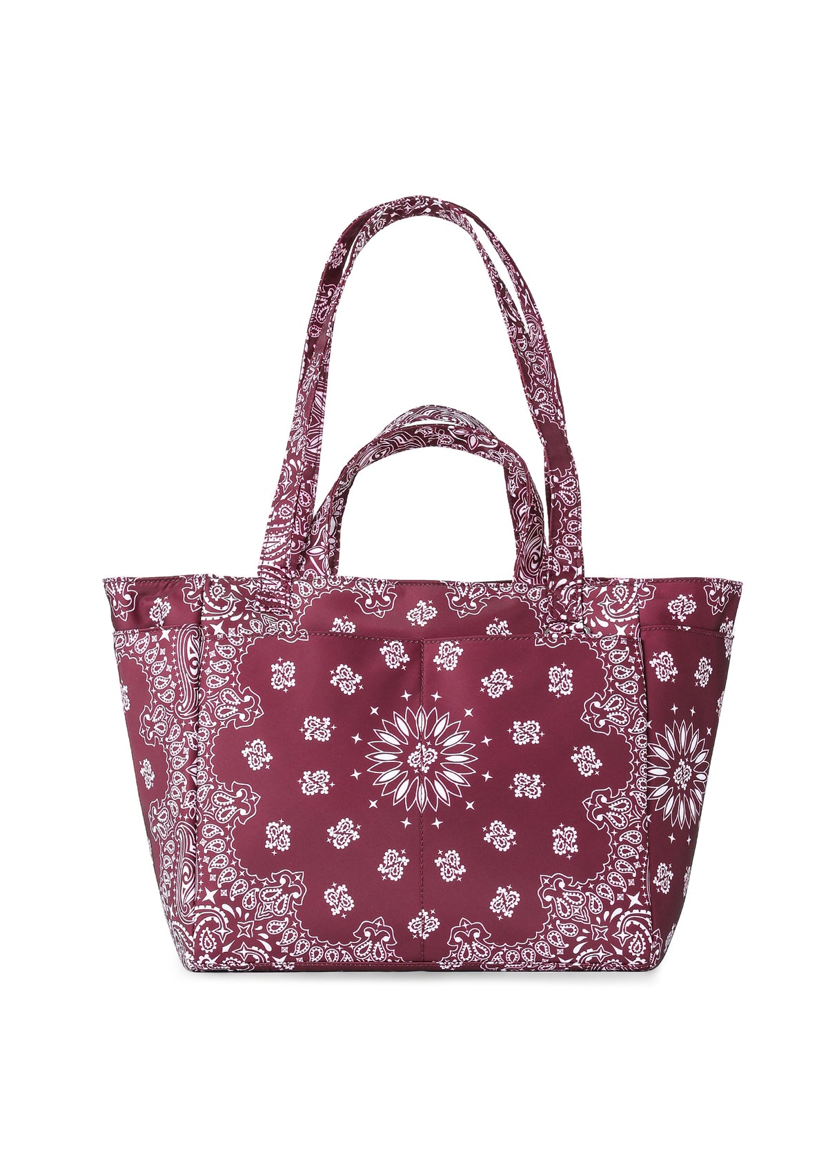 Hayden Burgundy Bandana Tote