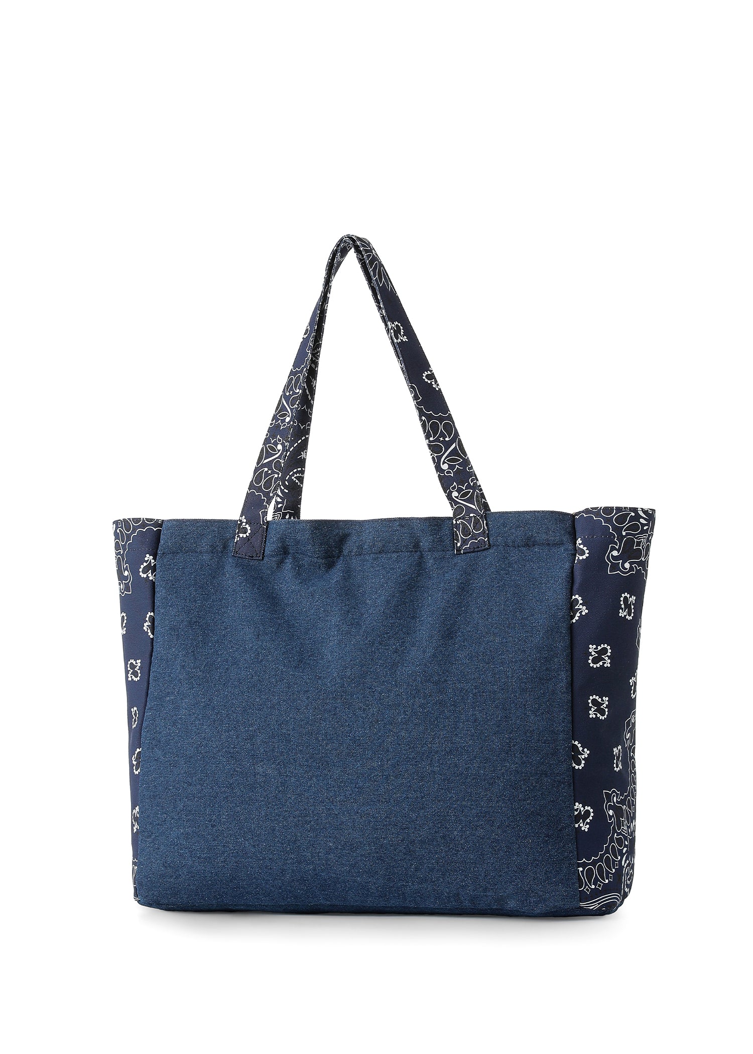 Bailey Denim/Navy Bandana Tote
