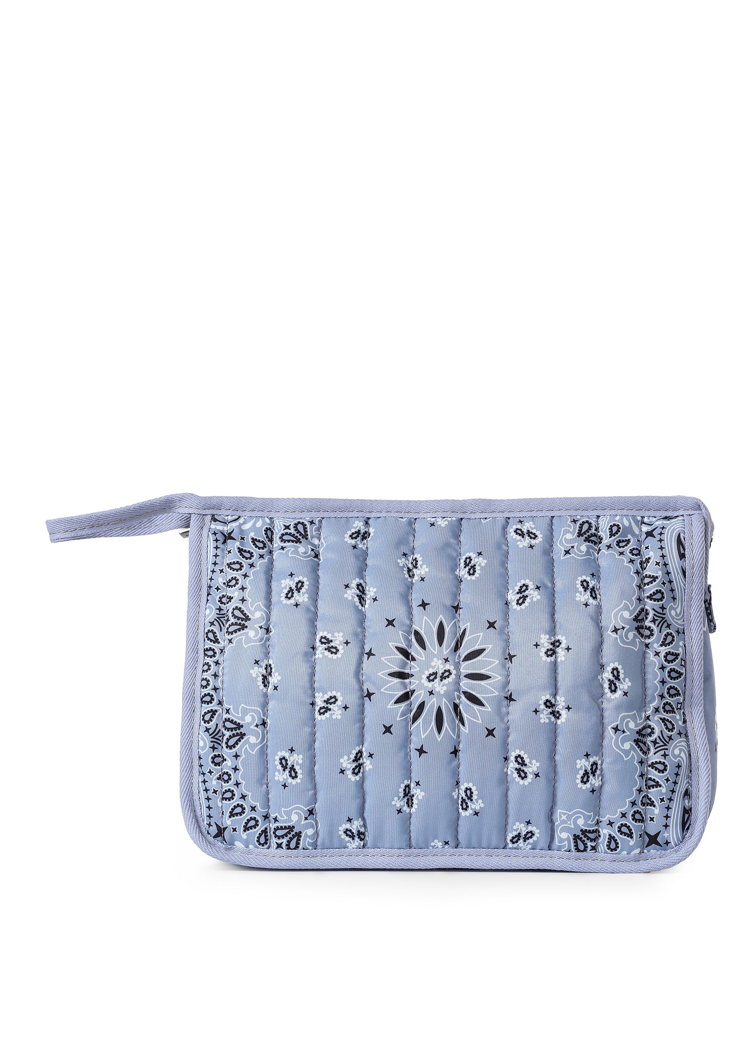 Beau Light Blue Bandana Pouch