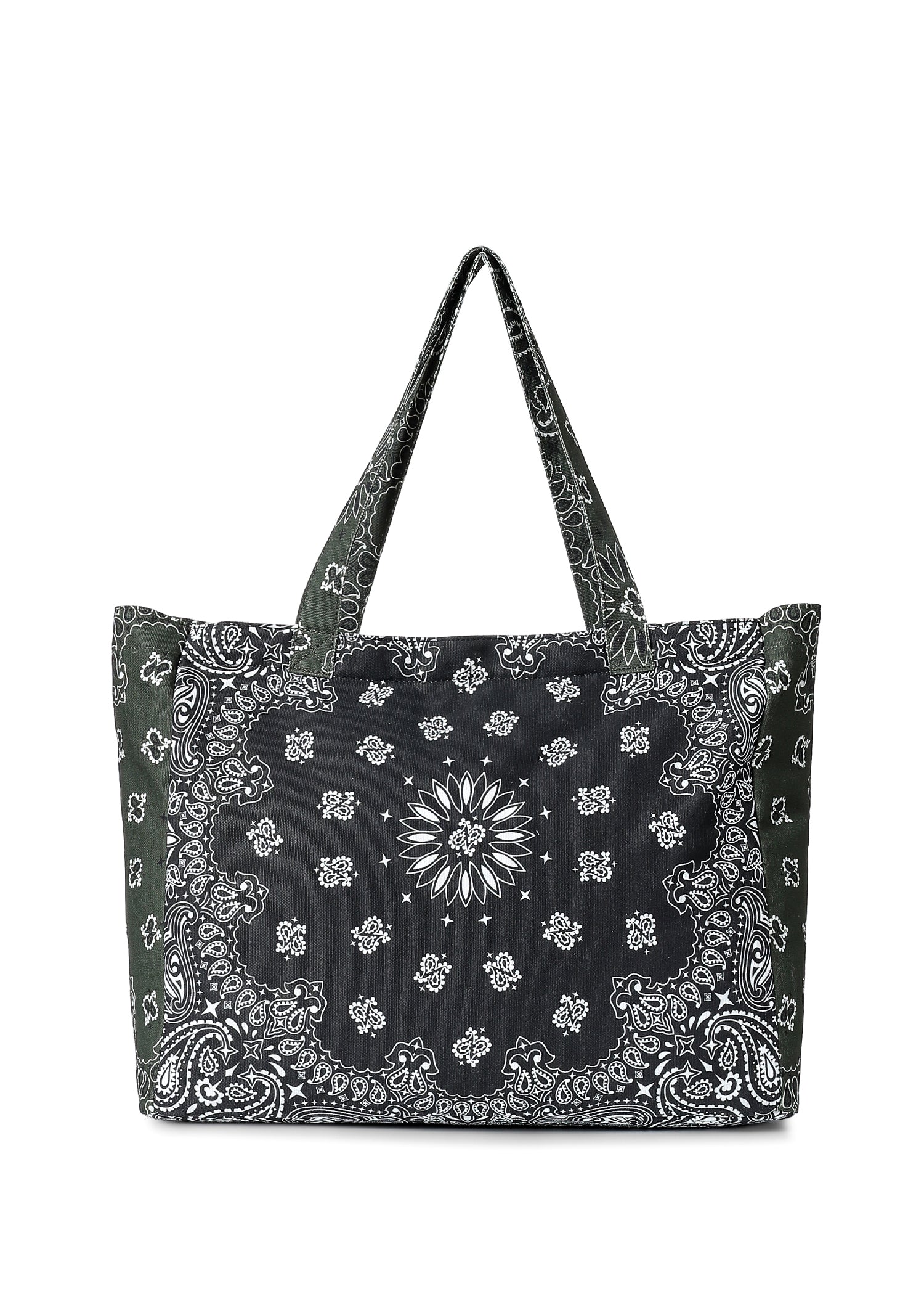 Bailey Black/Army Bandana Tote