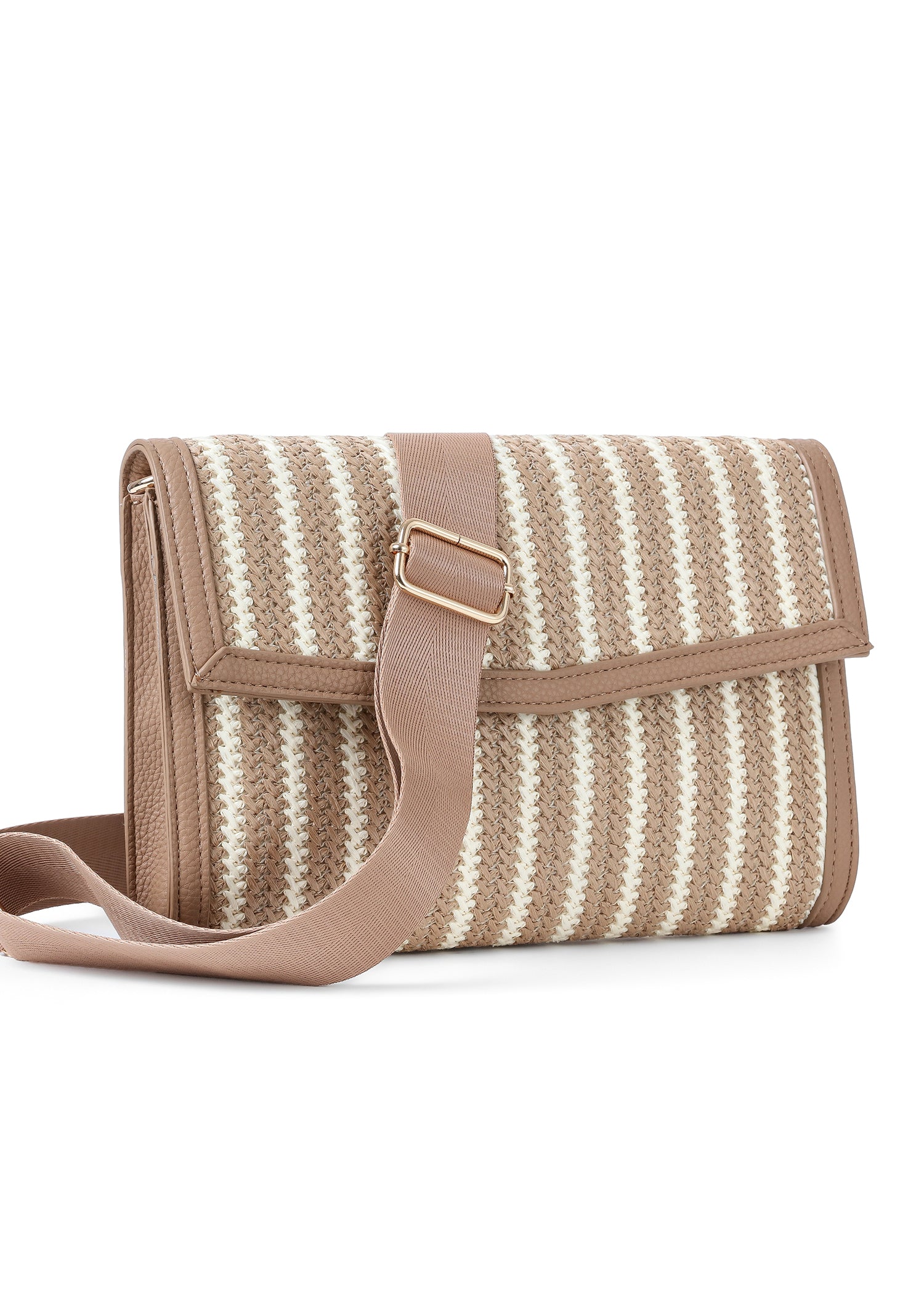 Beth Capri Raffia Clutch