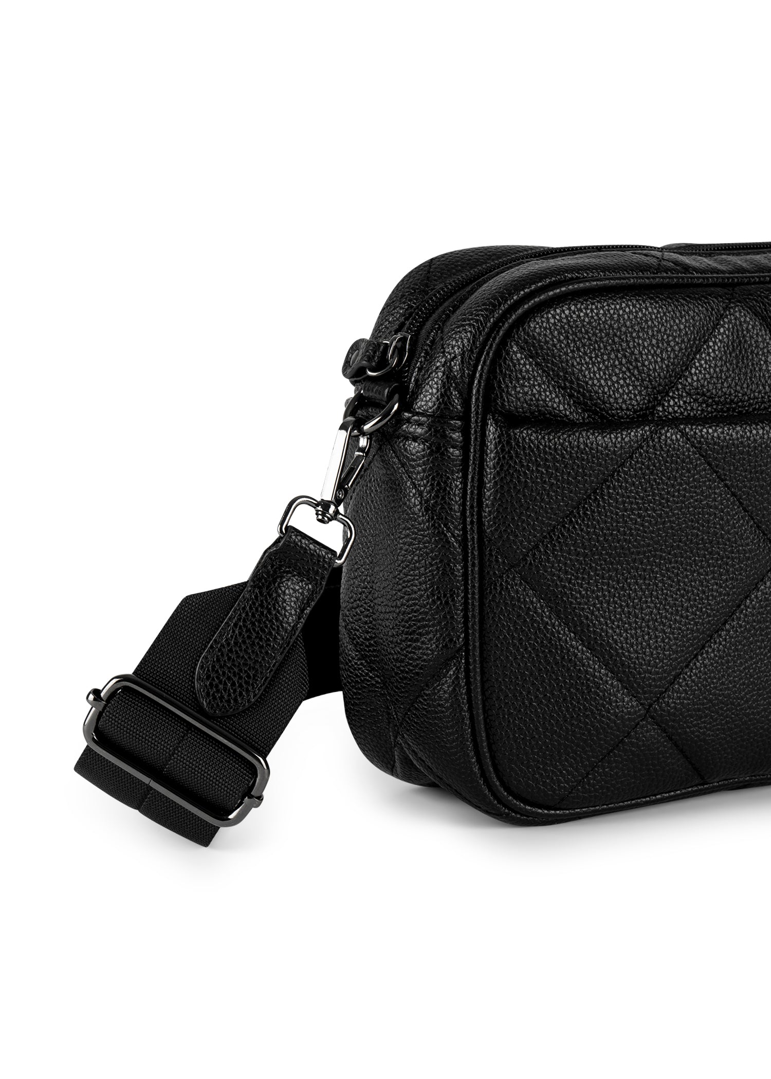 Noa Solo Pebbled Cargo Camera Crossbody