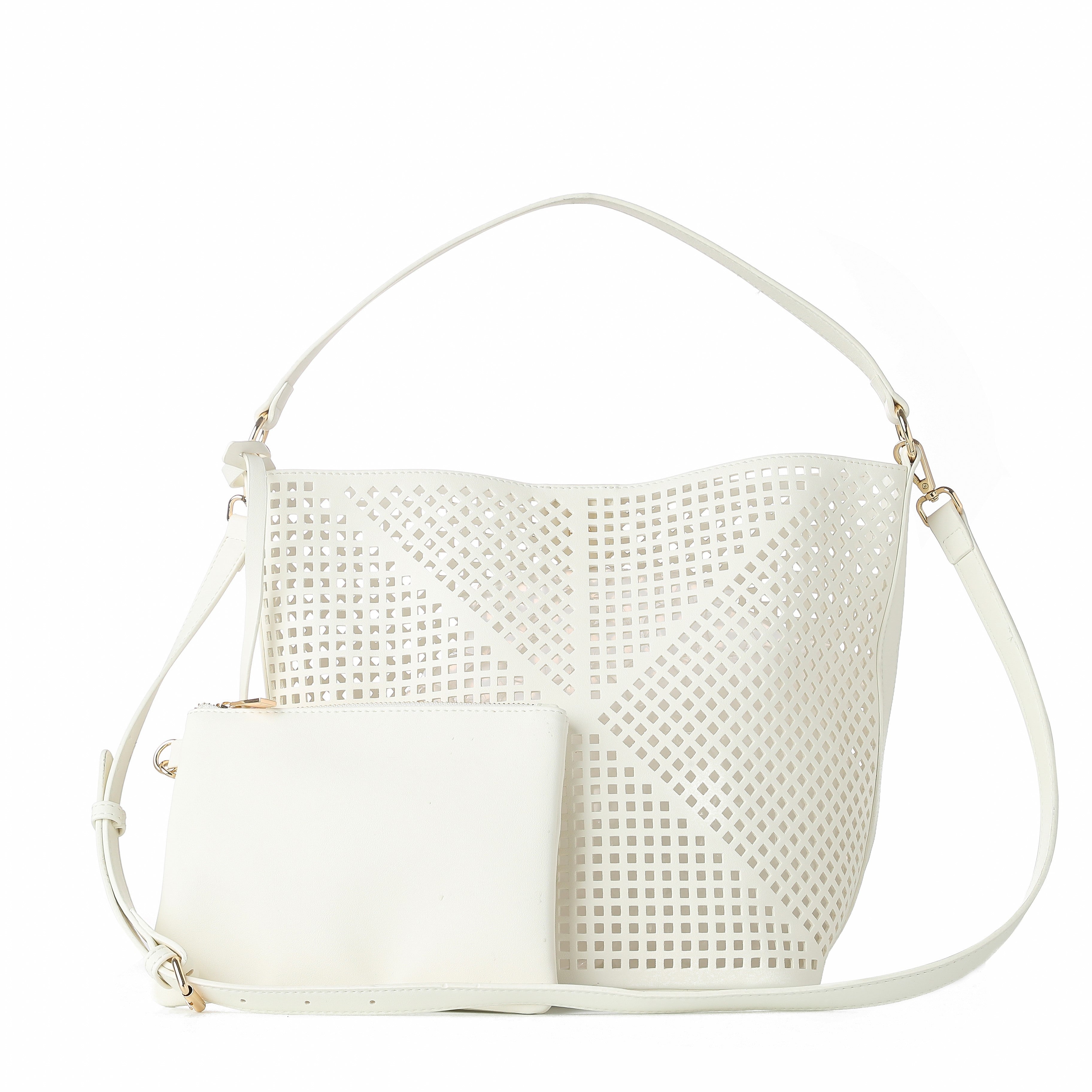Celine Ivory Shoulder Bag