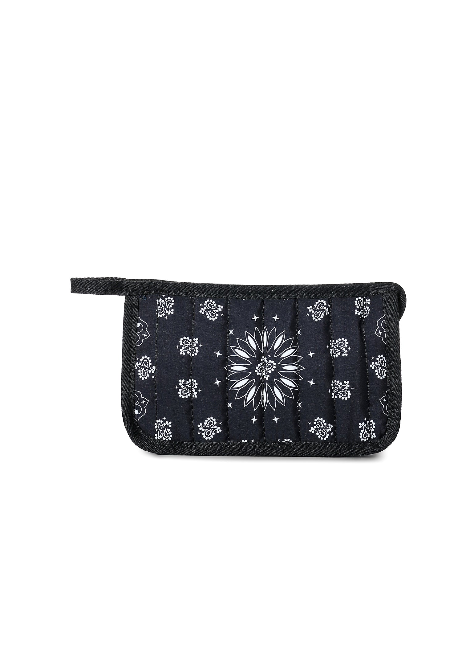 Demi Black Bandana Pouch