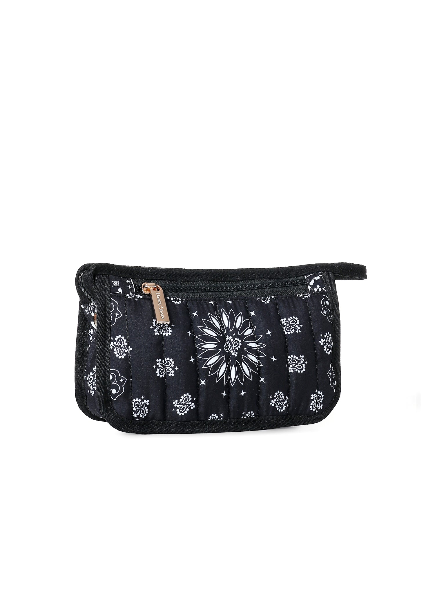 Demi Black Bandana Pouch