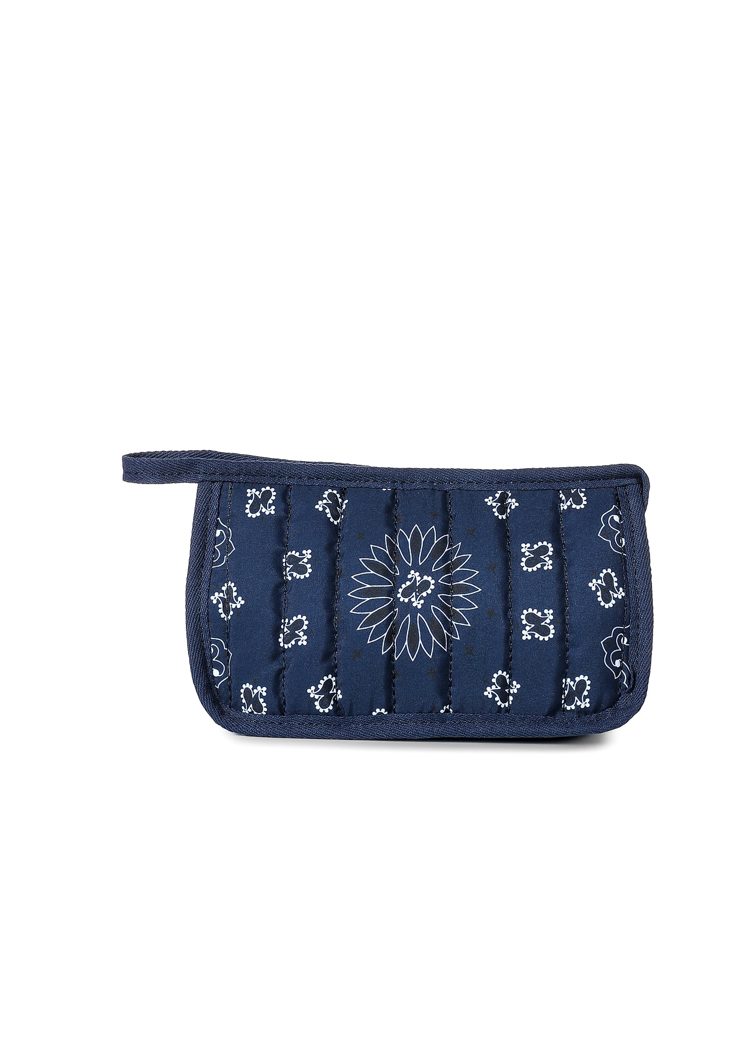 Demi Navy Bandana Pouch