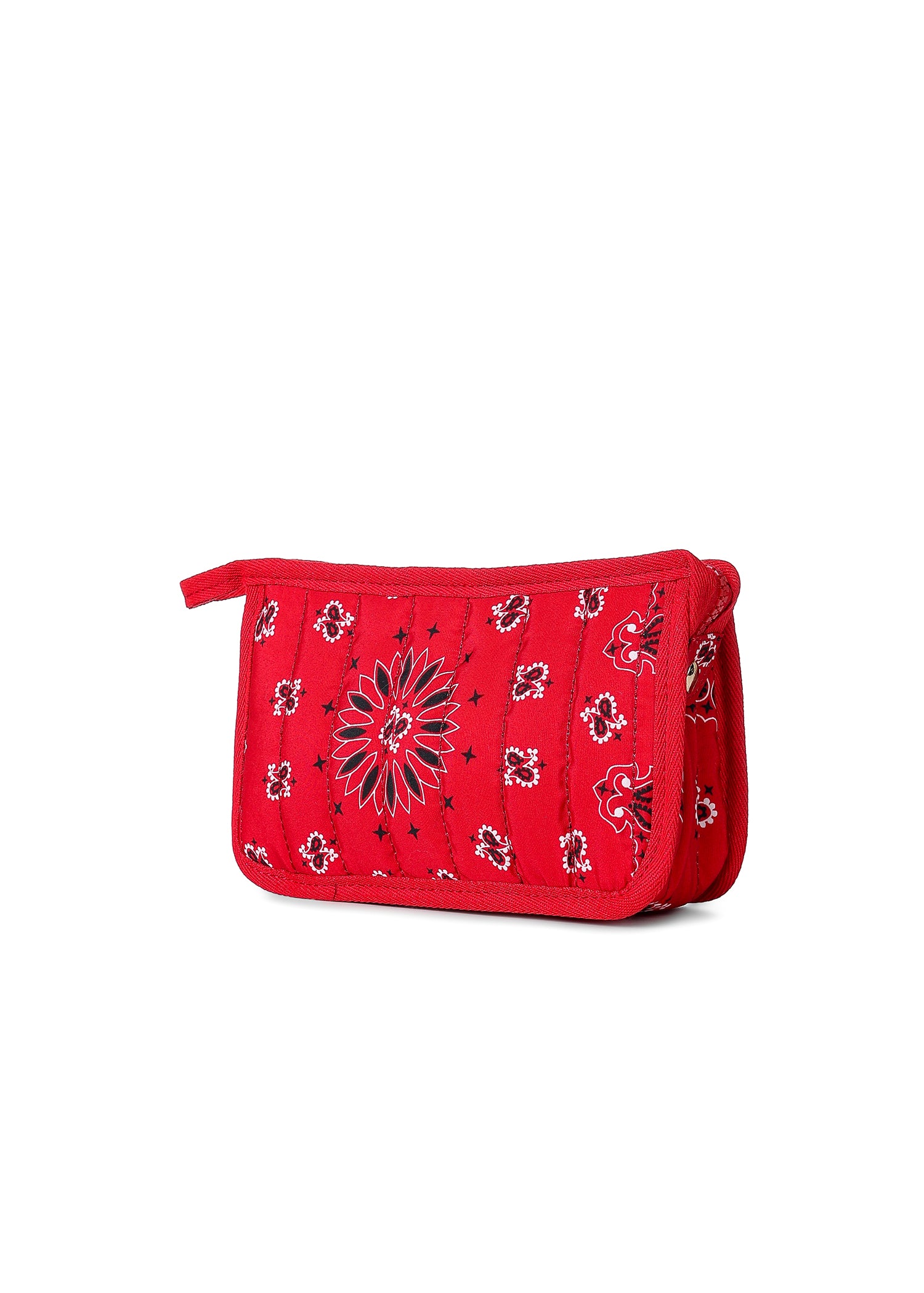 Demi Red Bandana Pouch