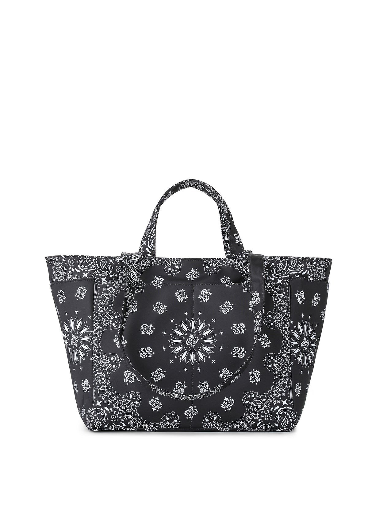 Hayden Black Bandana Tote