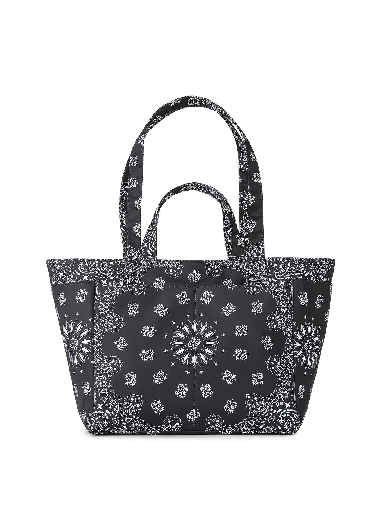 Hayden Black Bandana Tote