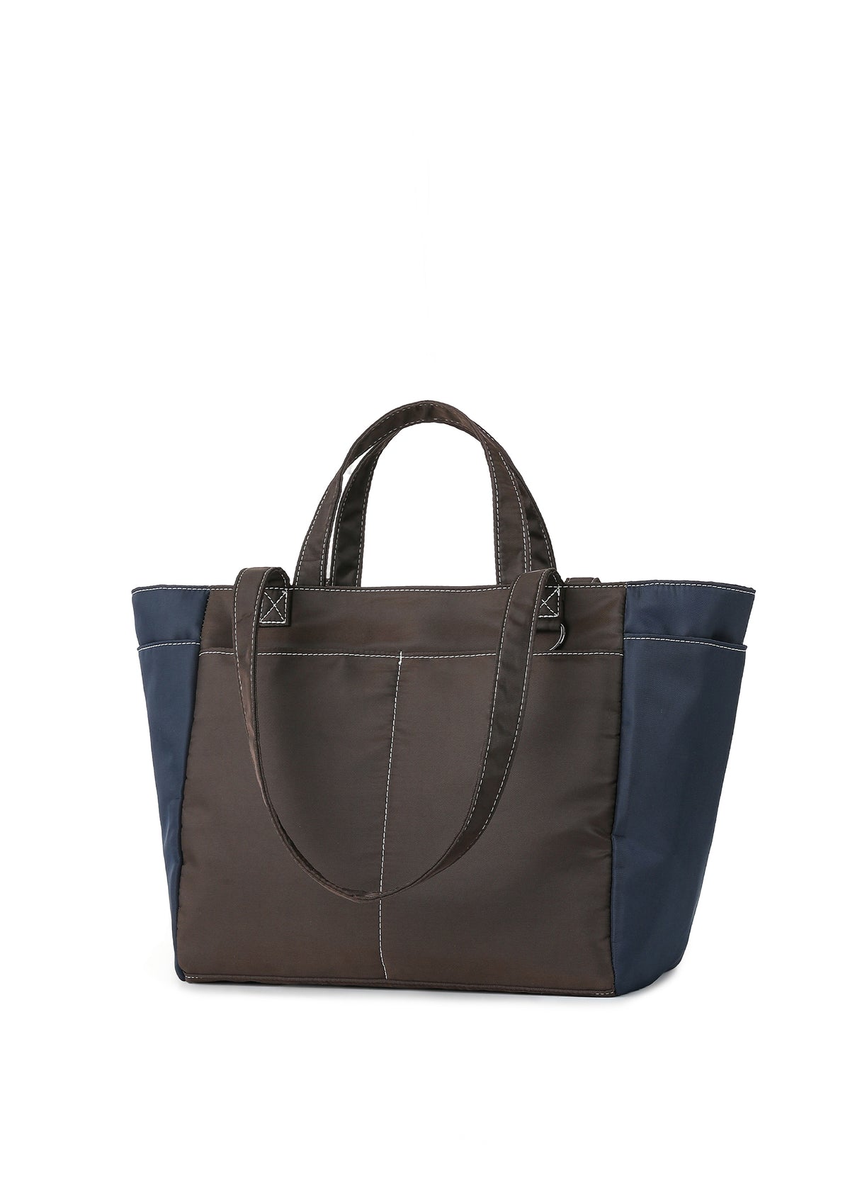 Hayden Brown/Navy Tote